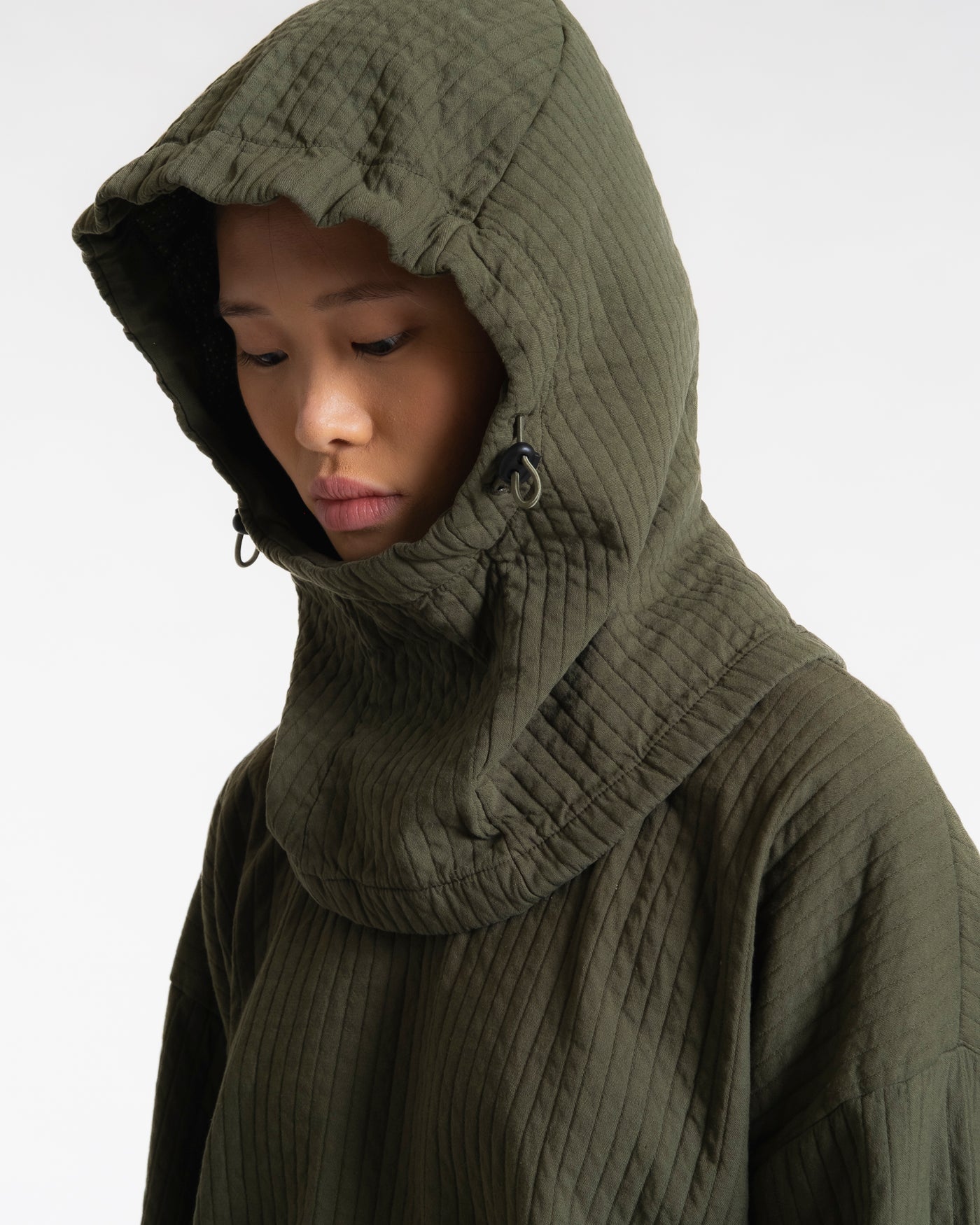 Balaclava Armor Cotton Dark Olive