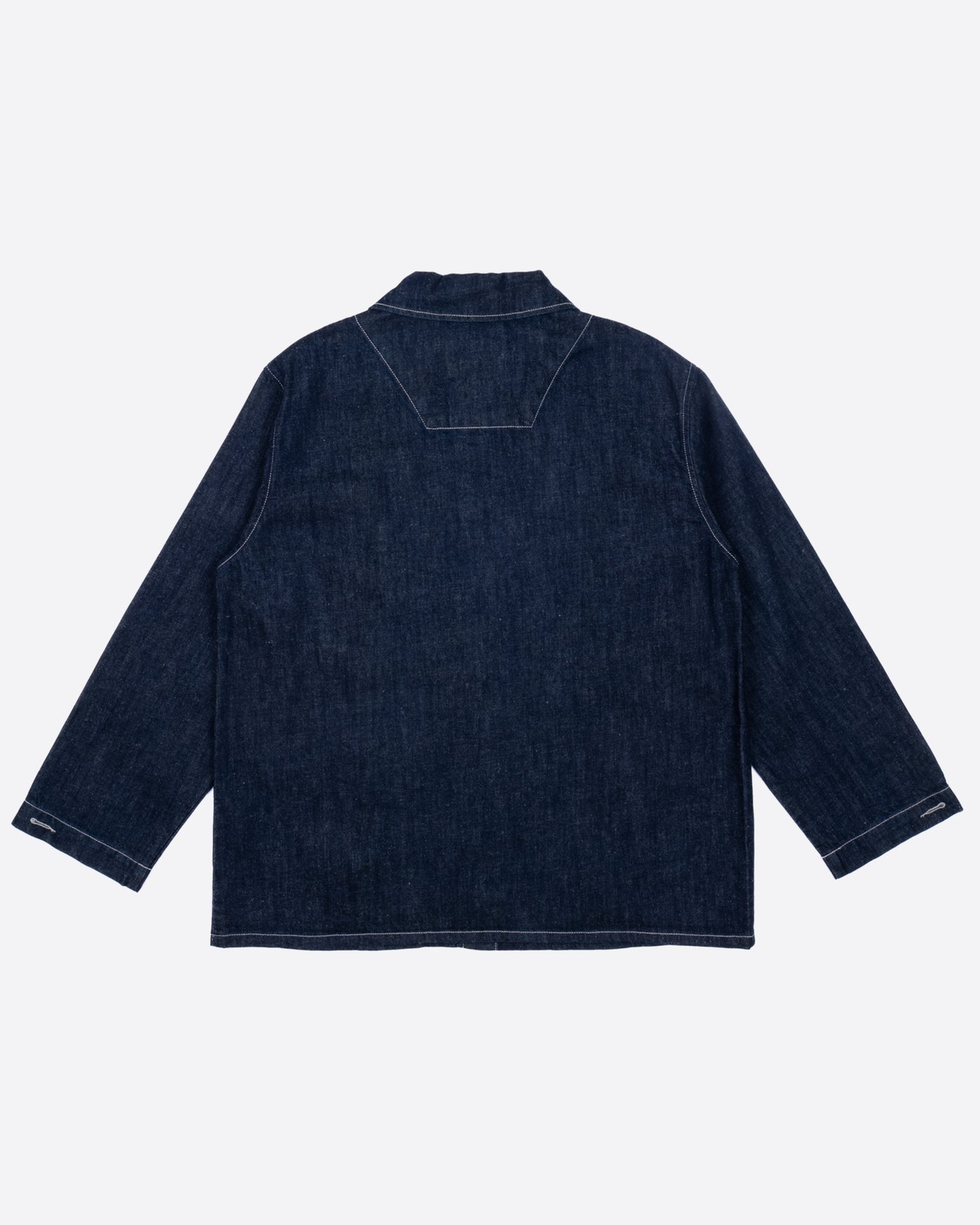 G.o.D Coach Jacket Hemp Denim Indigo