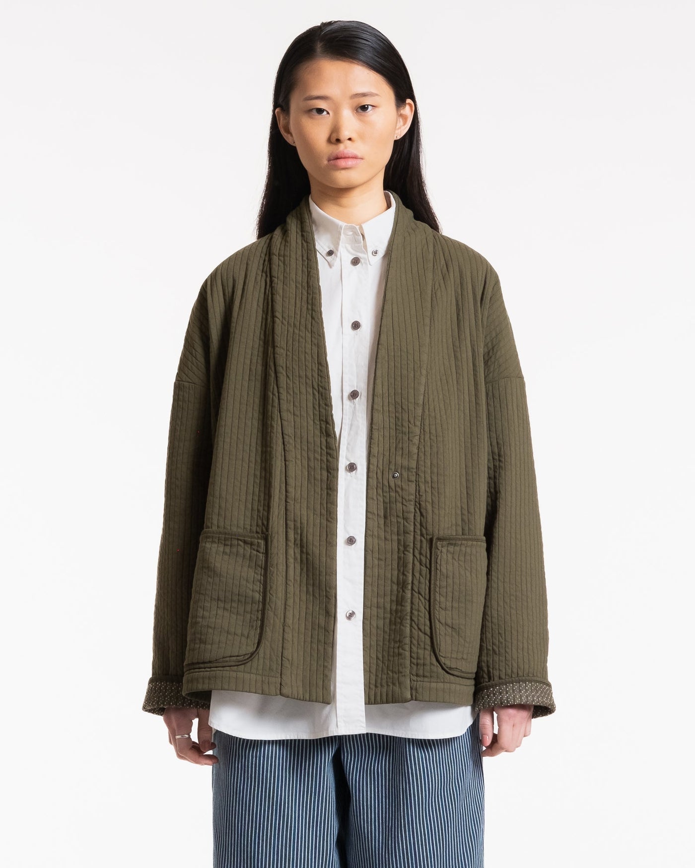 Edo Jacket Armor Cotton Dark Olive