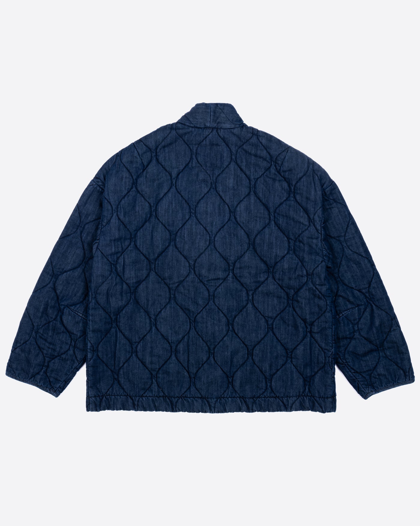 Edo Jacket Quilted Denim Indigo