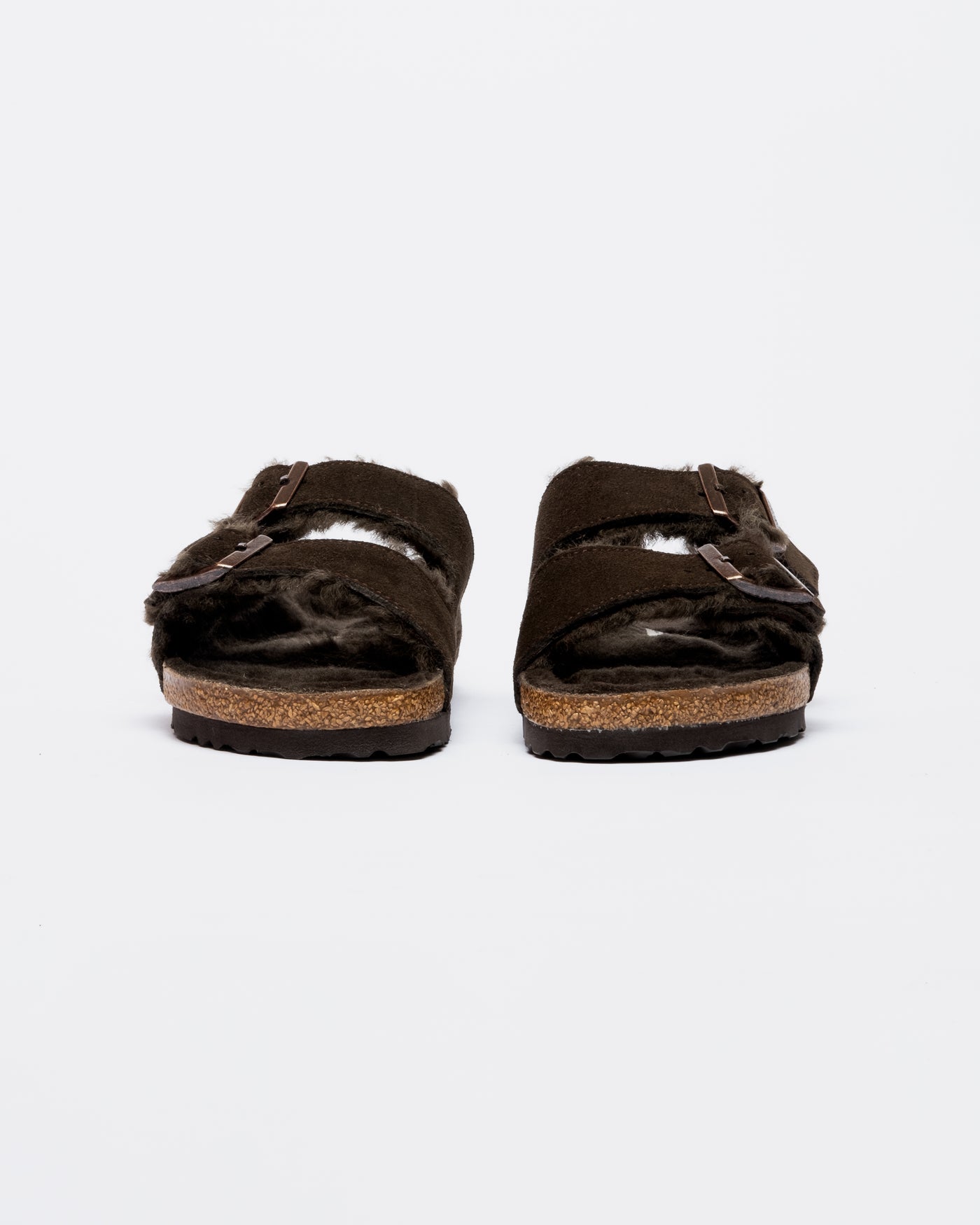 Birkenstock Arizona Shearling Mocca (Narrow)