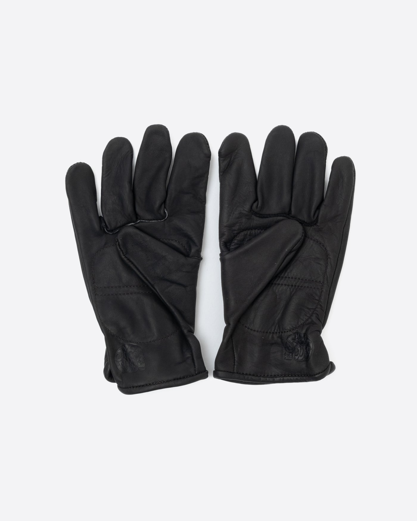 Power Gloves Leather Black