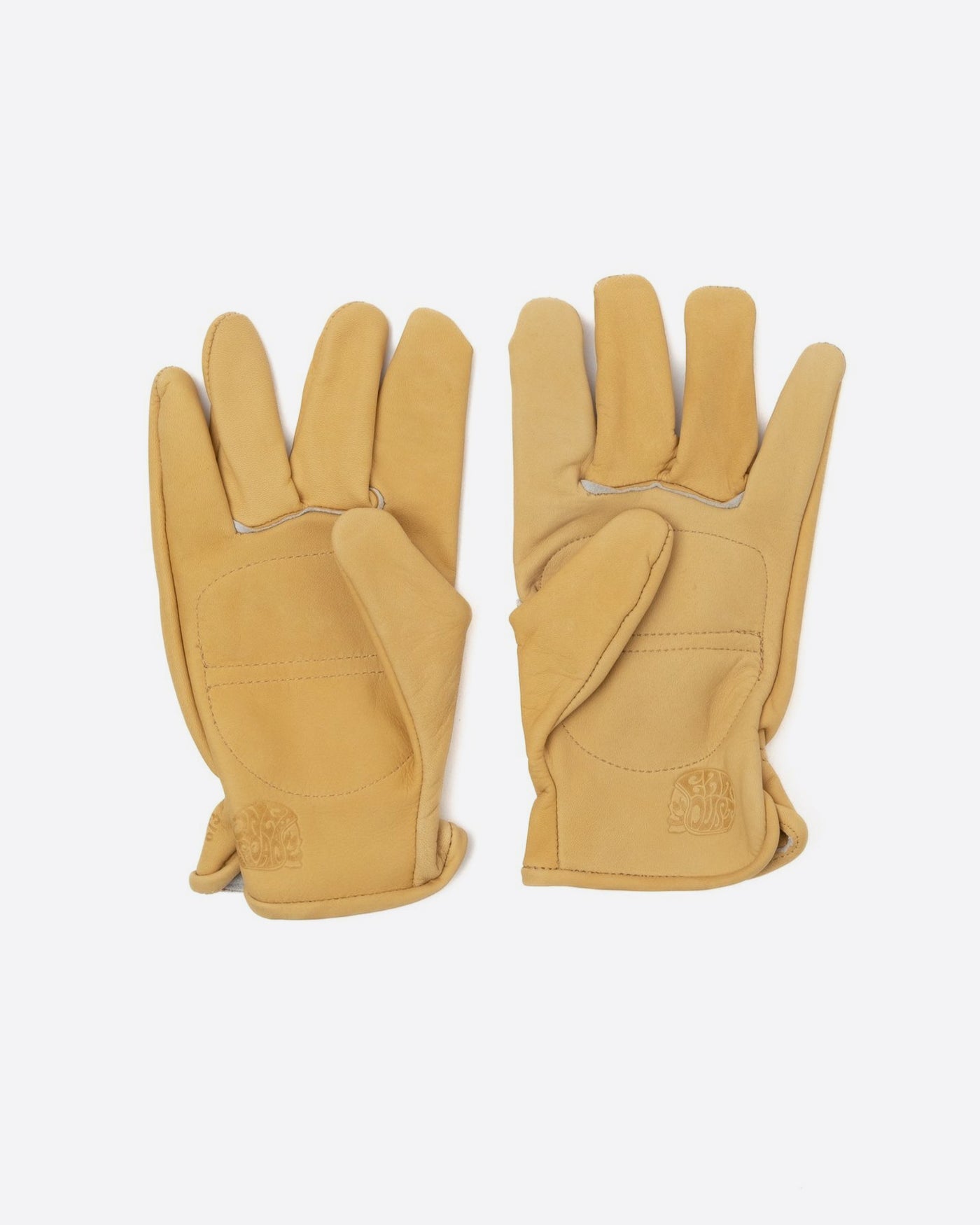 Power Gloves Leather Natural