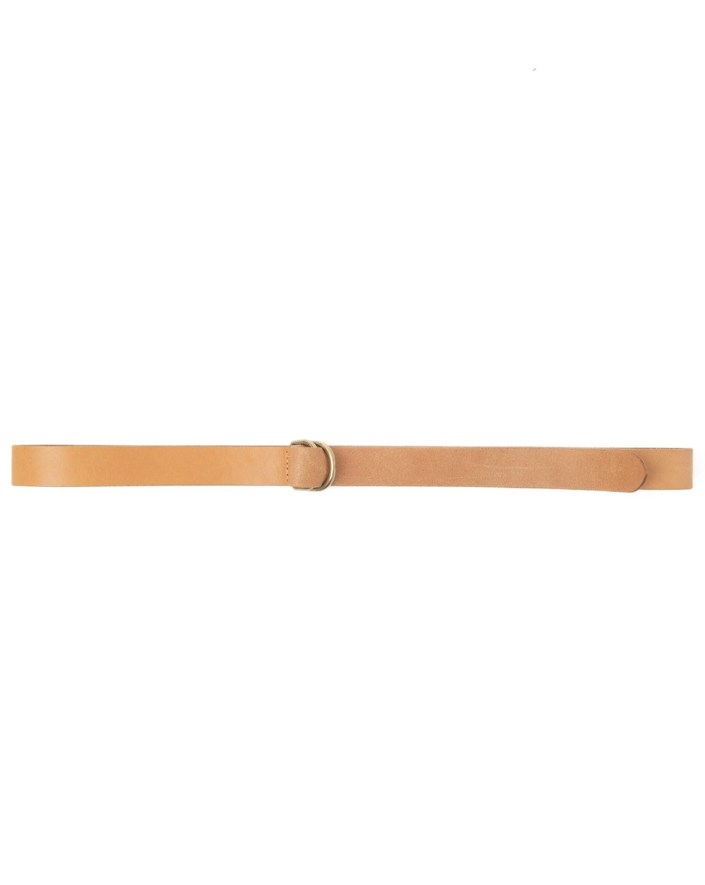 G.o.D Belt long leather Natural