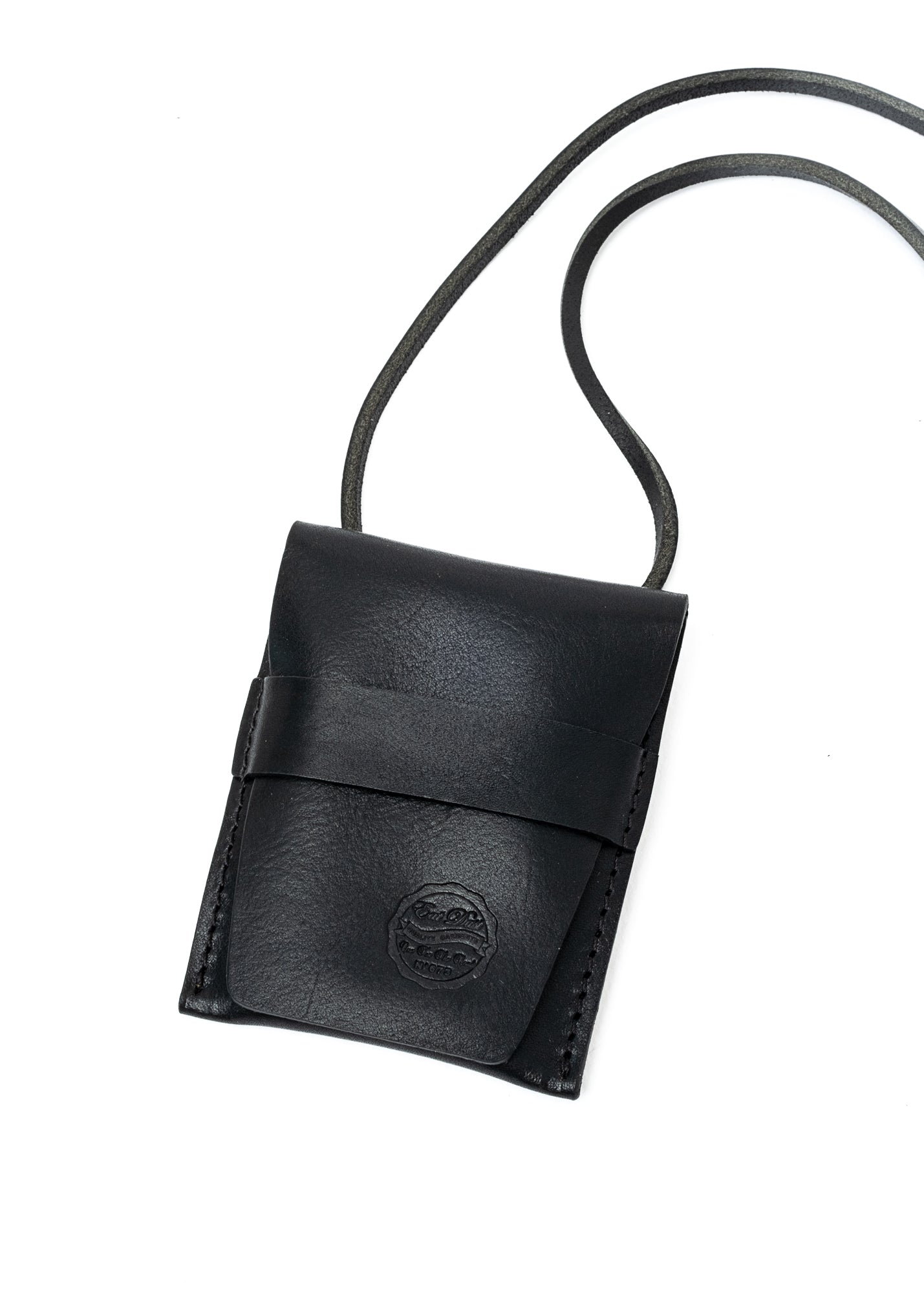 Chopper Pouch Black Leather – Eat Dust