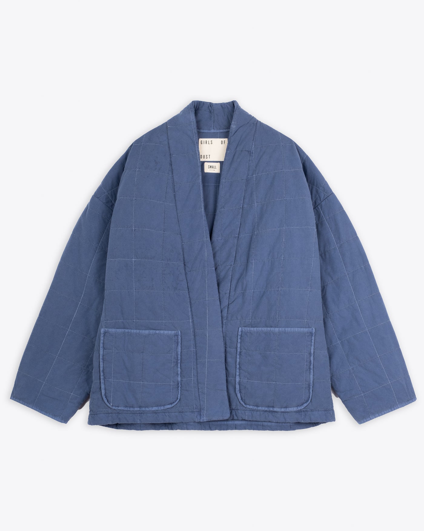 Edo Jacket Cotton Quilt Infinity Blue