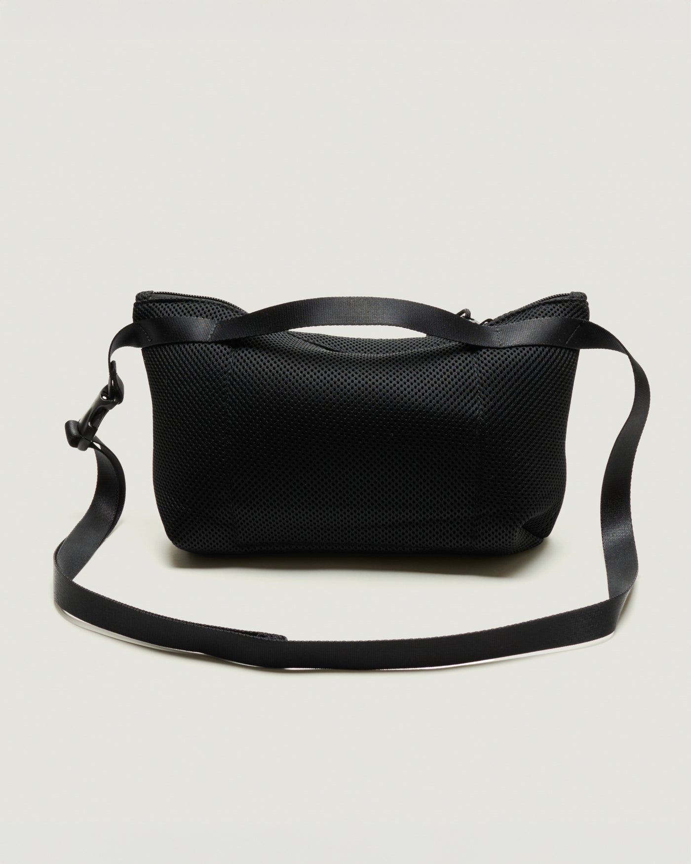 Fannypack Crossbody Double Mesh Black