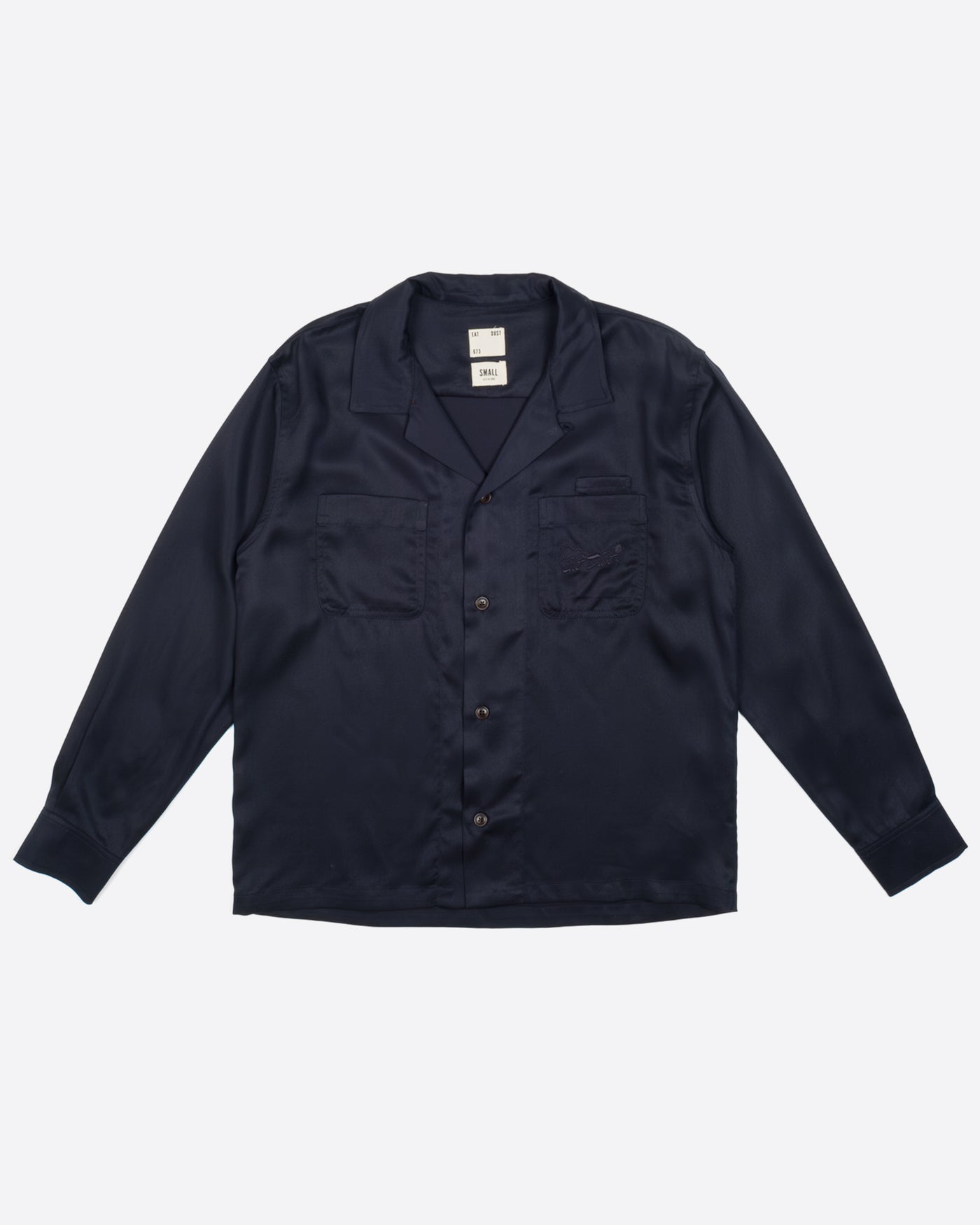 Havana Shirt Tencel Twill Navy