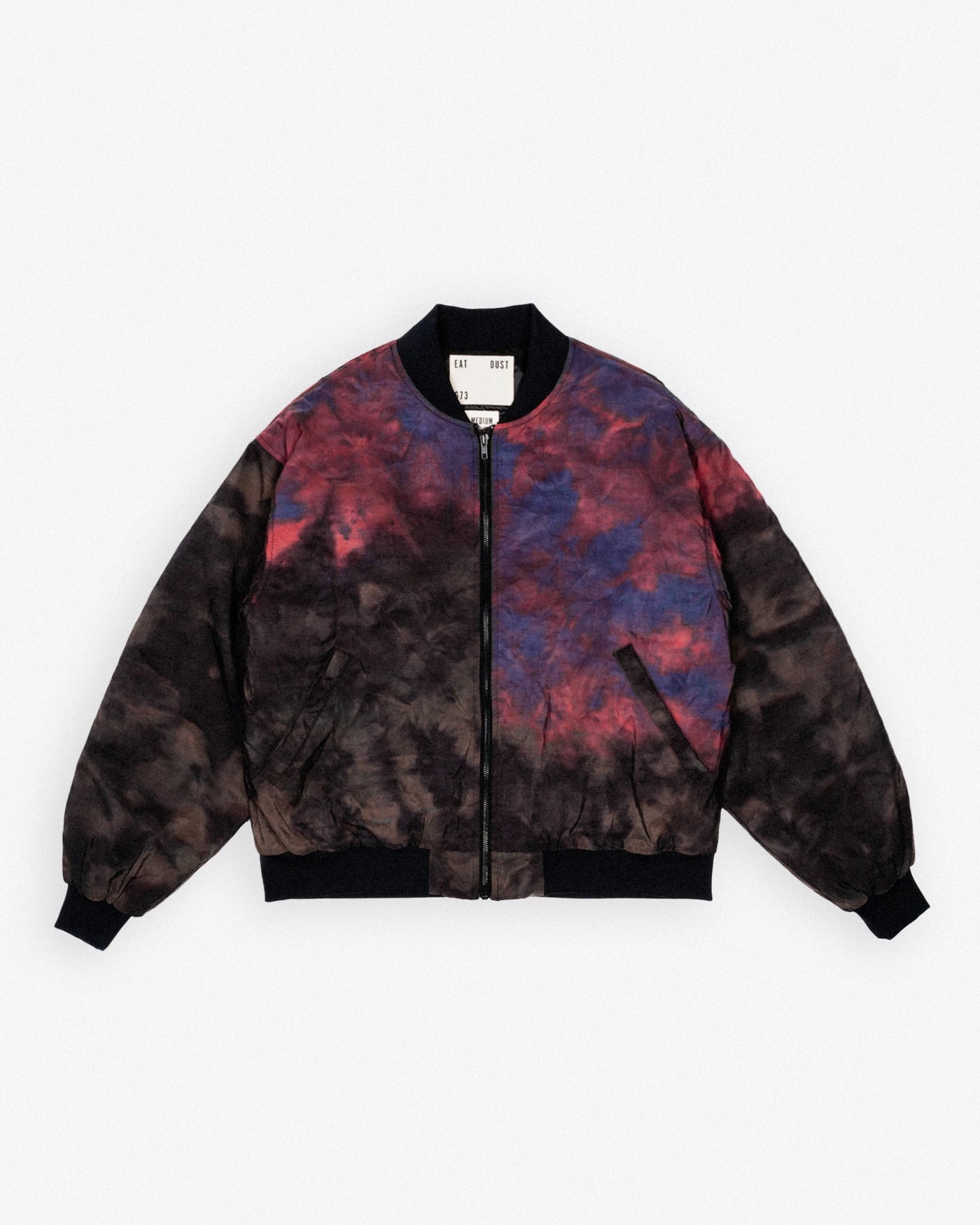 Bomber Tie Dye Nylon Coral