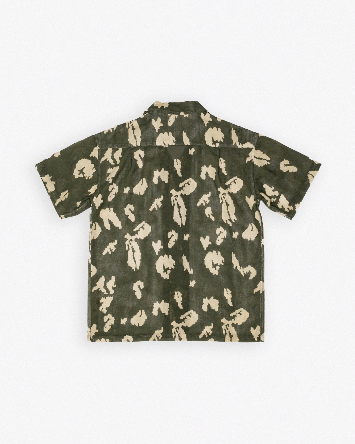 Aloha Shirt Cloud Camo Mesh Mint/Off White