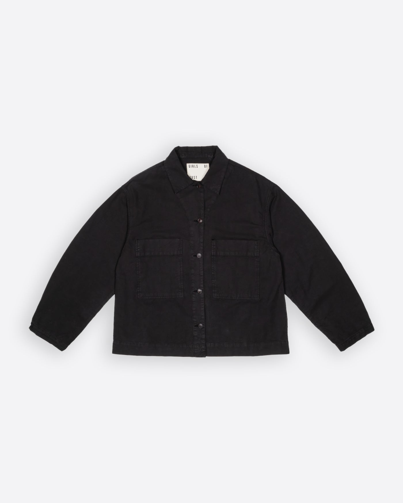 Picasso Shirt Cotton Linen Black