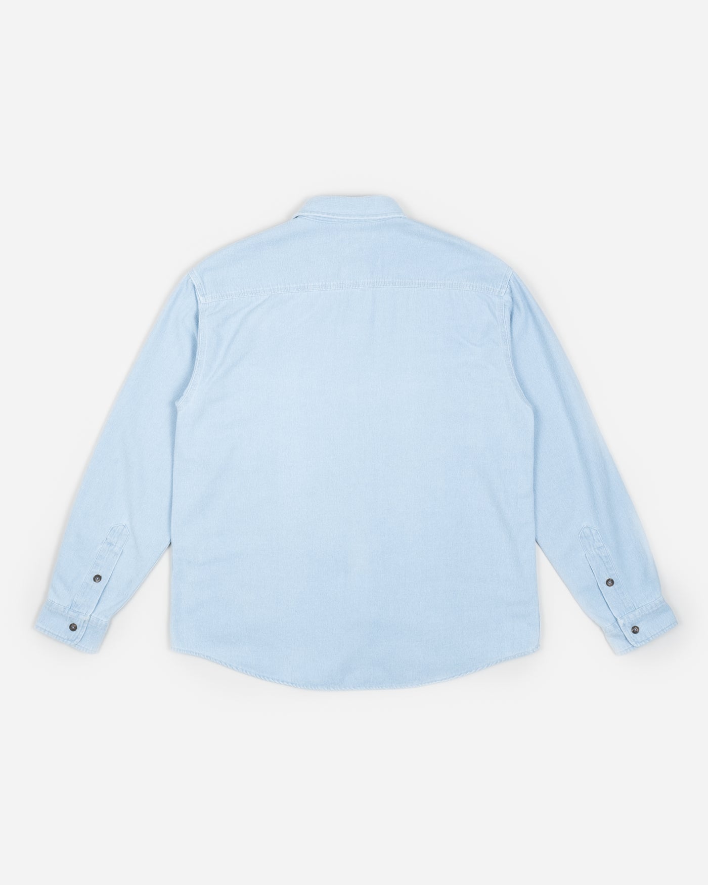 Mechanic Shirt Brushed Denim Acid Blue