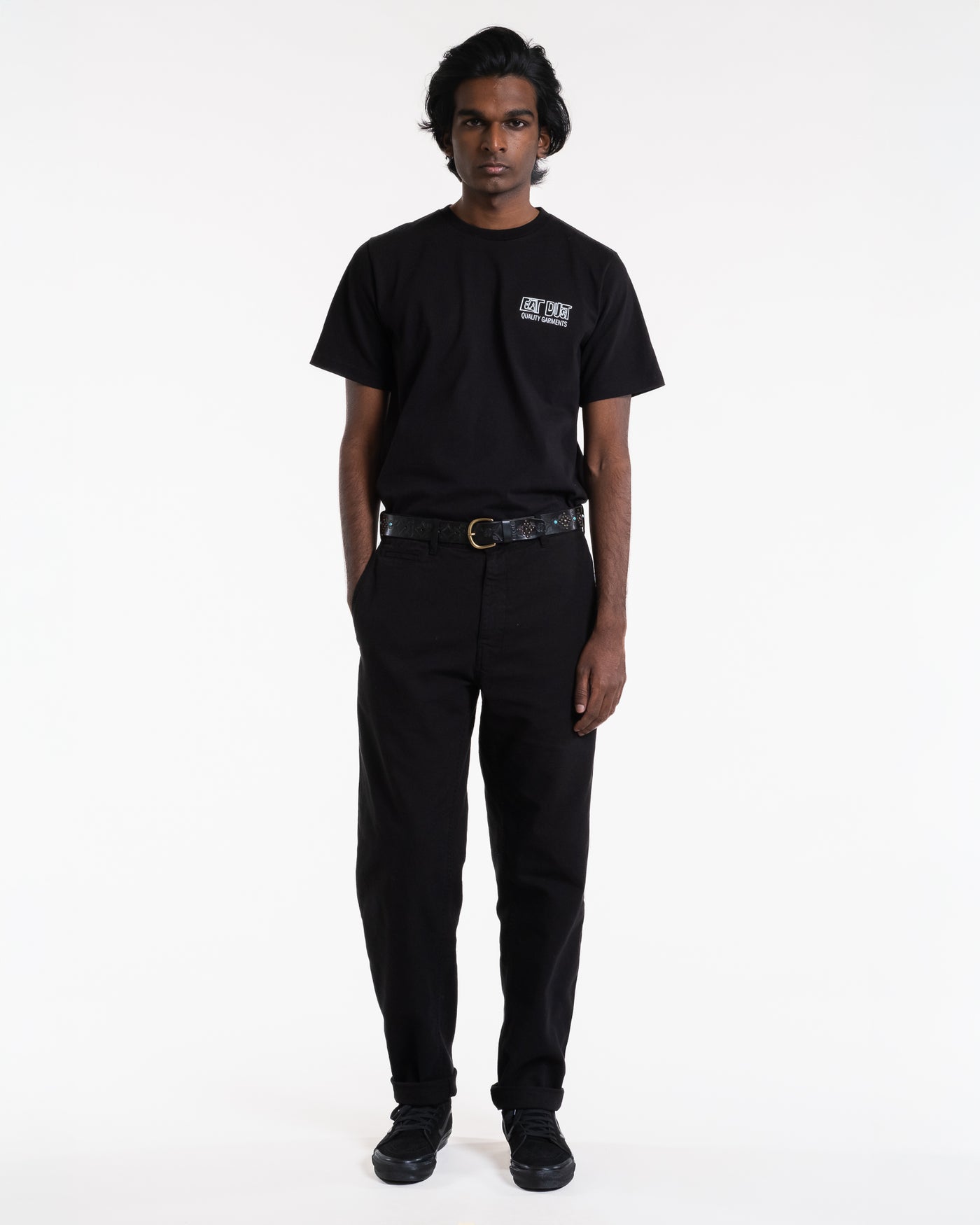 Service Chino Garage Cotton Black