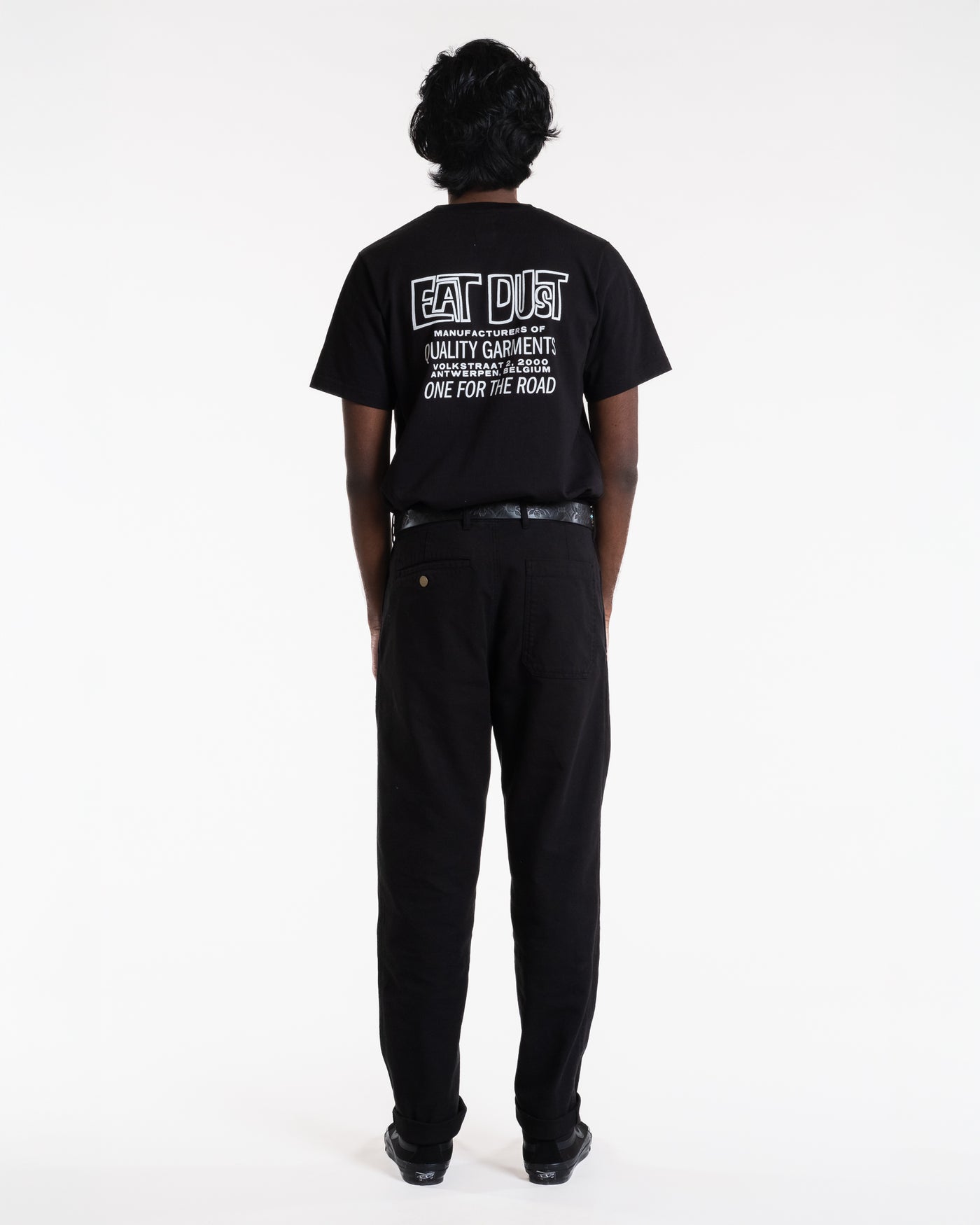 Service Chino Garage Cotton Black