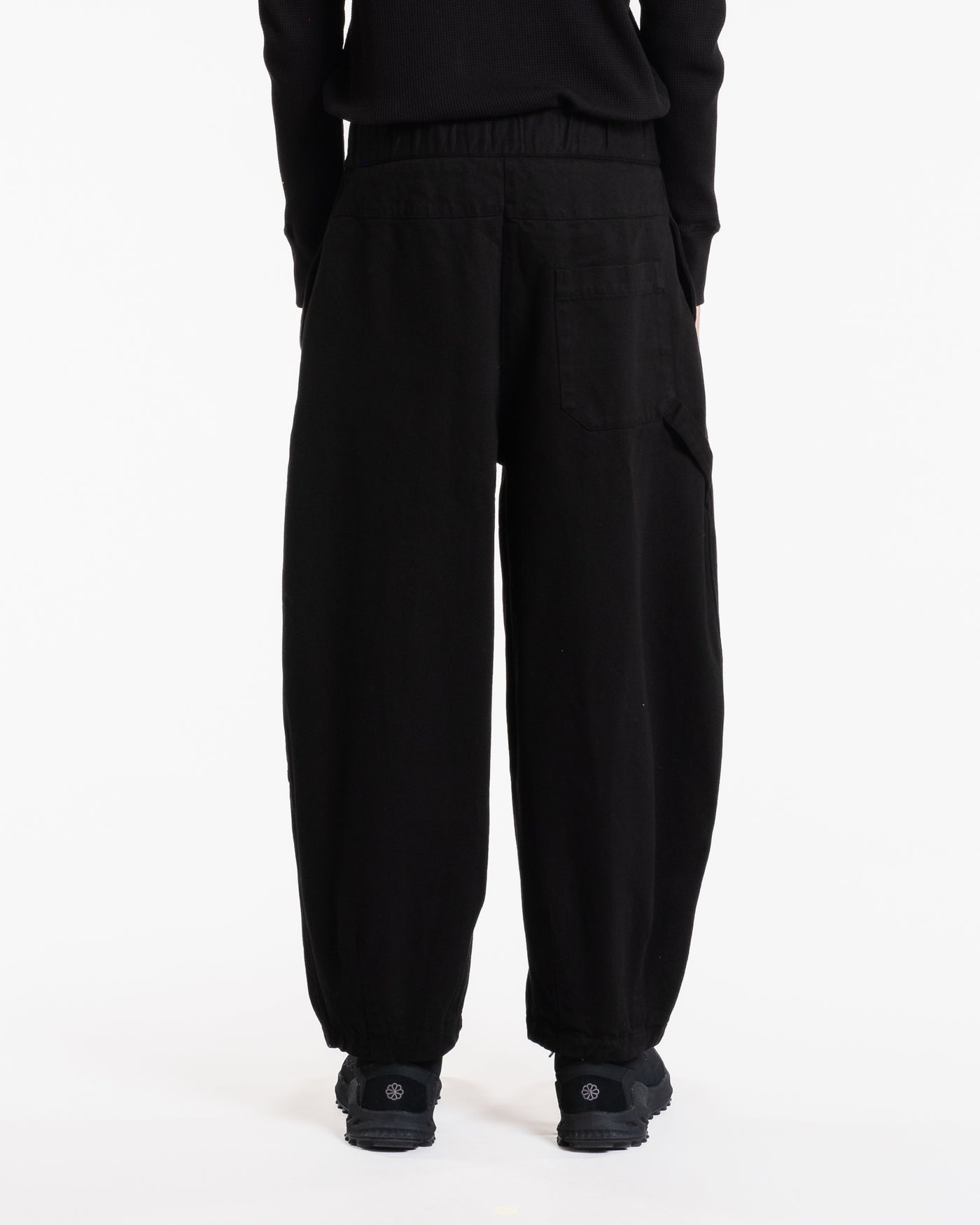 Sultan Pants Cotton Linen Black