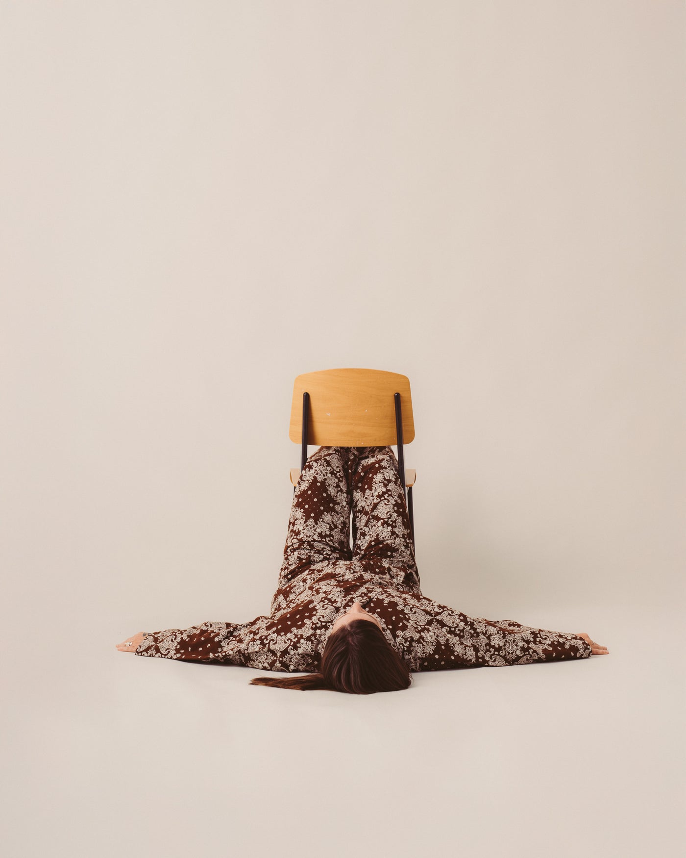 Pyjama Velvet Bandana Brown