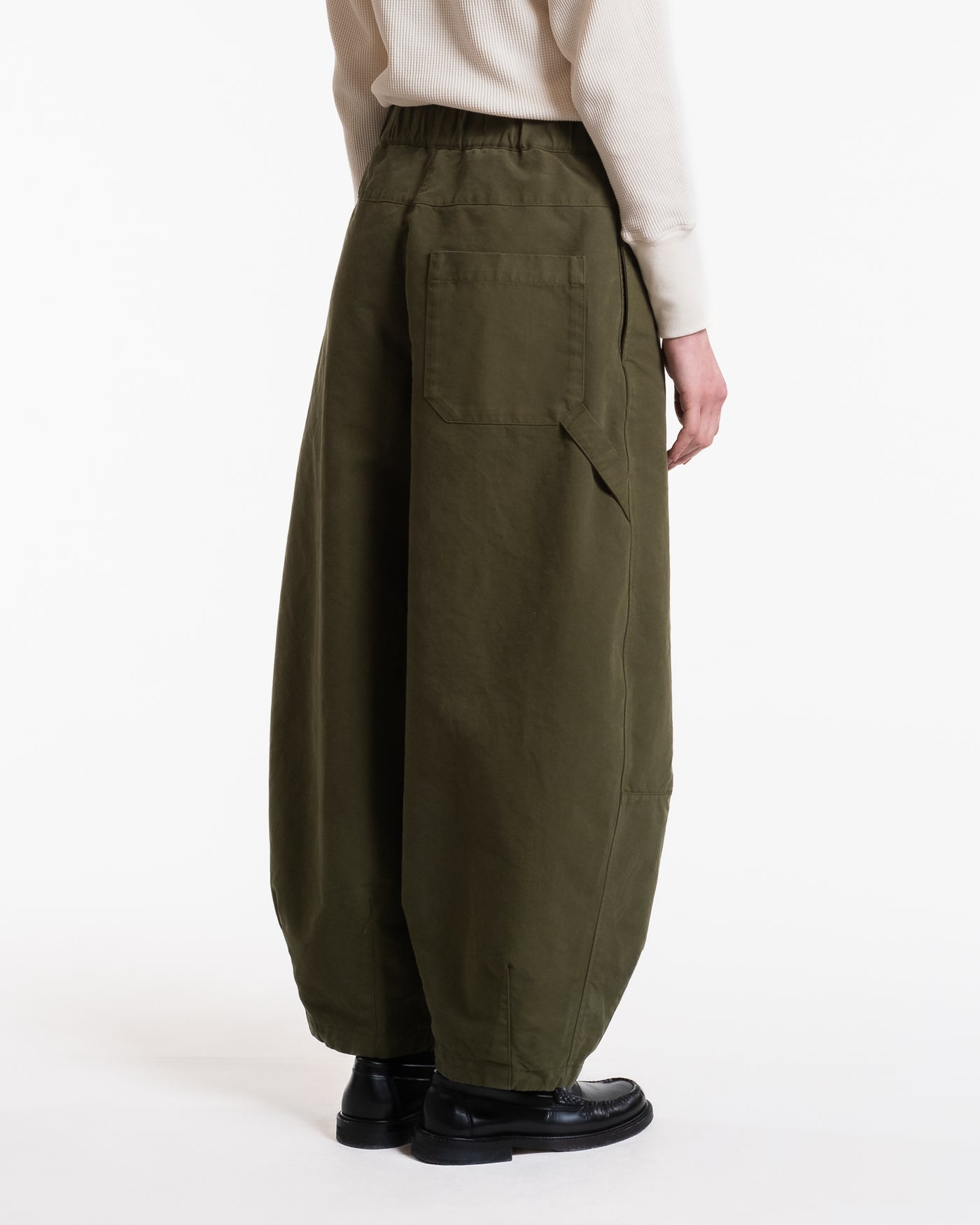 G.o.D Sultan Pants Nebraska Cotton Dark Olive