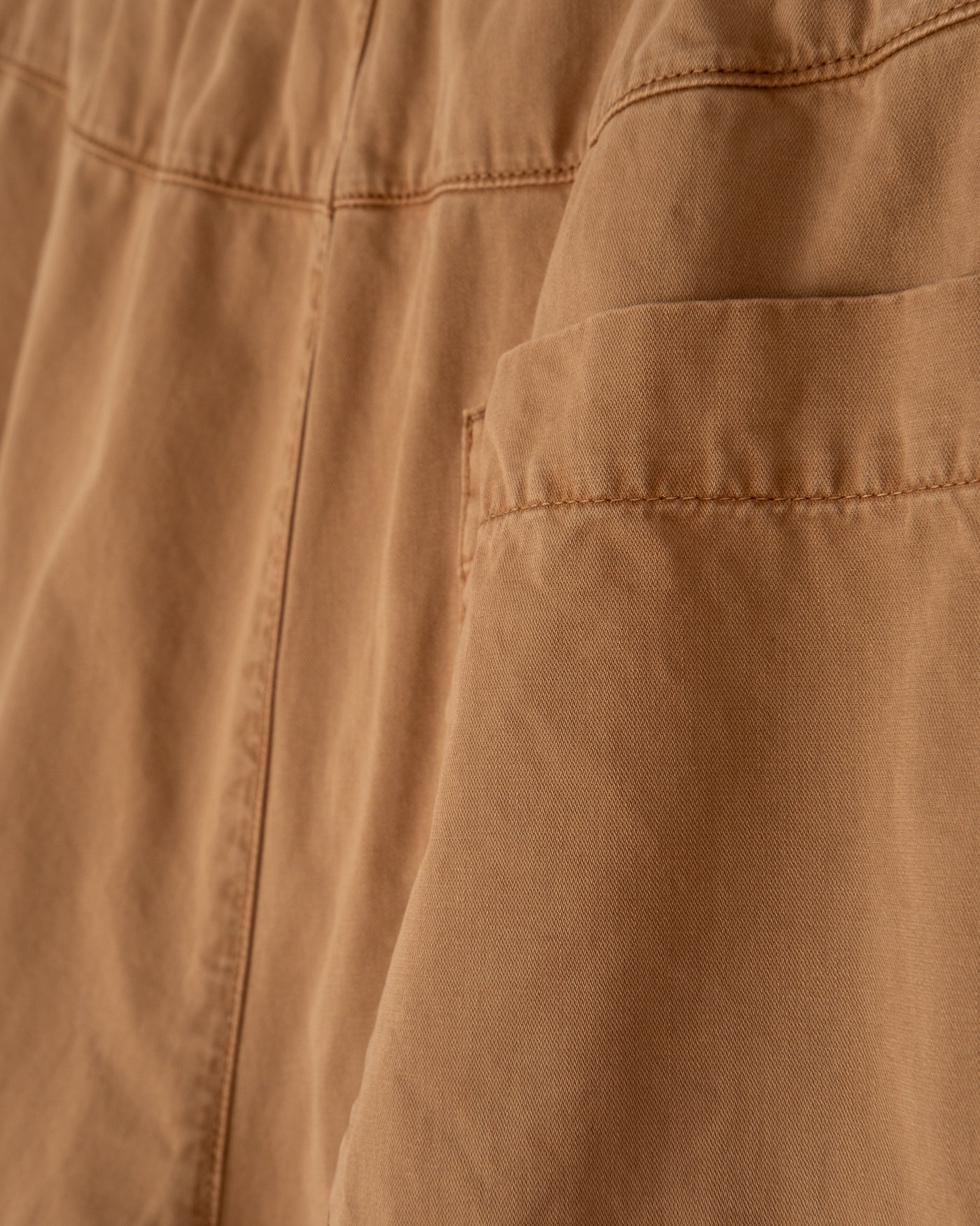 Sultan Pants Fine Broken Twill Almond