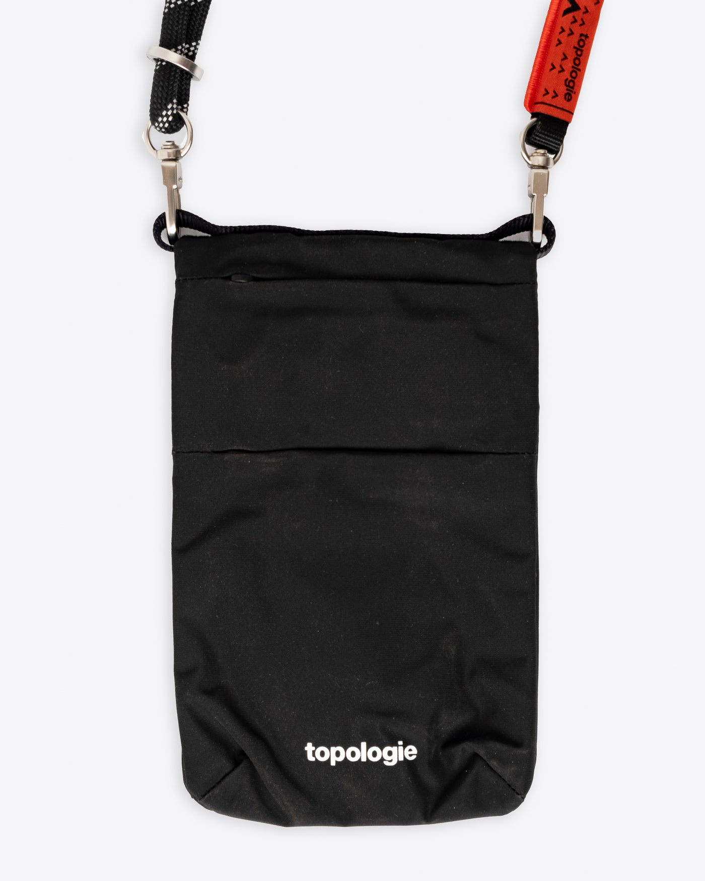 Topologie Wares Bags Phone Sacoche Black Tech + 8mm Rope Strap Black Reflective