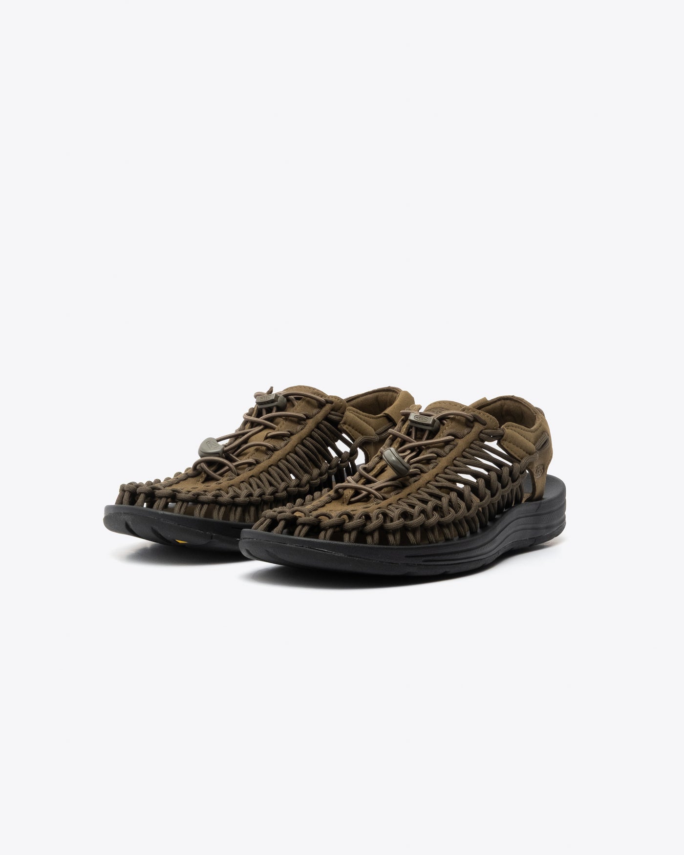 KEEN Men's Uneek  : Dark Olive/Black