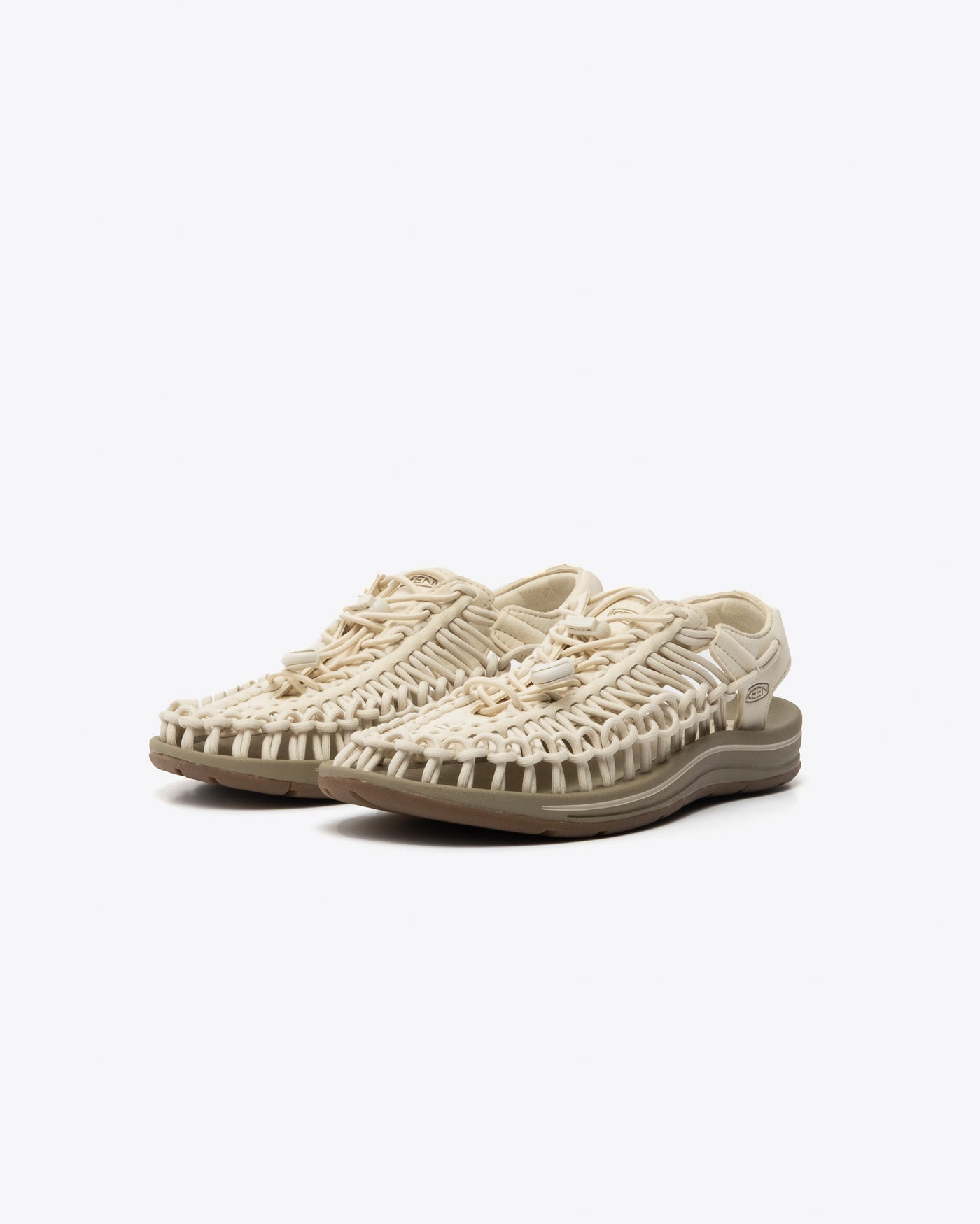 KEEN Women's Uneek  : White/Cornstalk