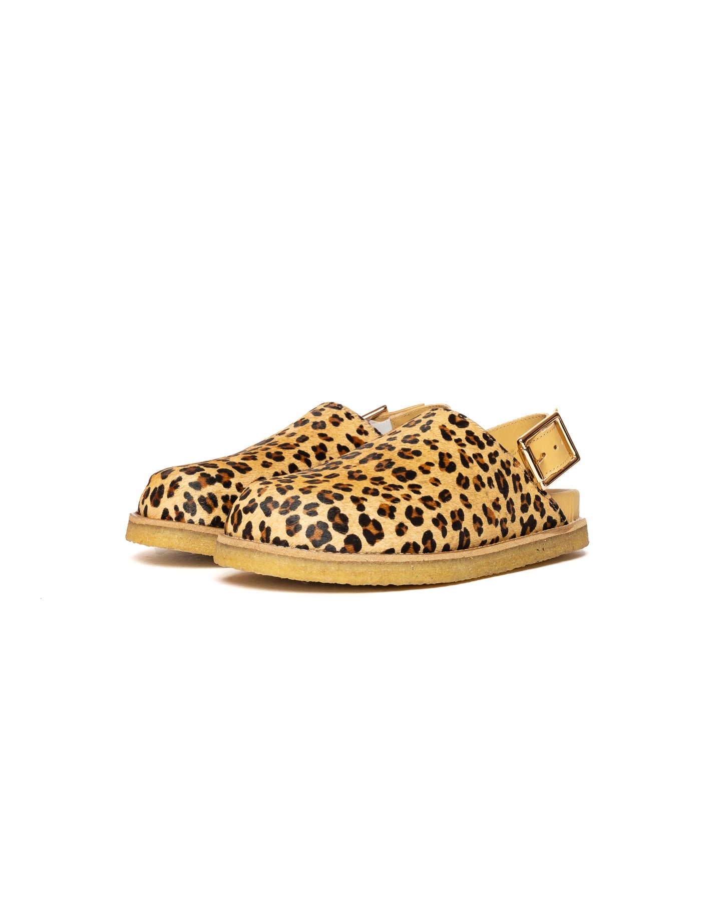 Vinny's Strapped Mule Pony Hair Leopard – Eat Dust