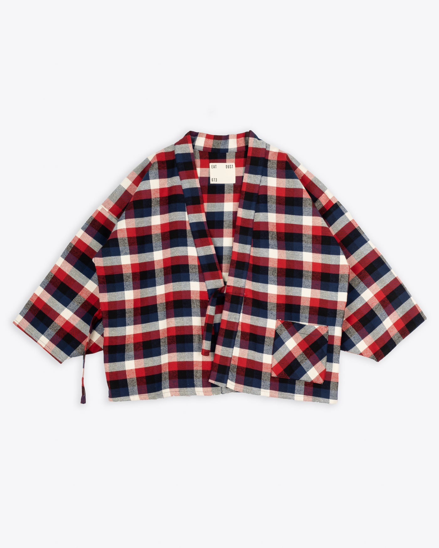 Pyjama Lumber Check White/Red/Blue