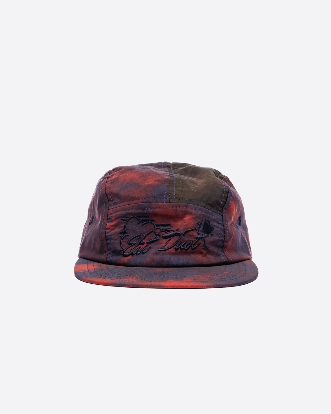 5 Panel Cap Tie Dye Nylon Coral