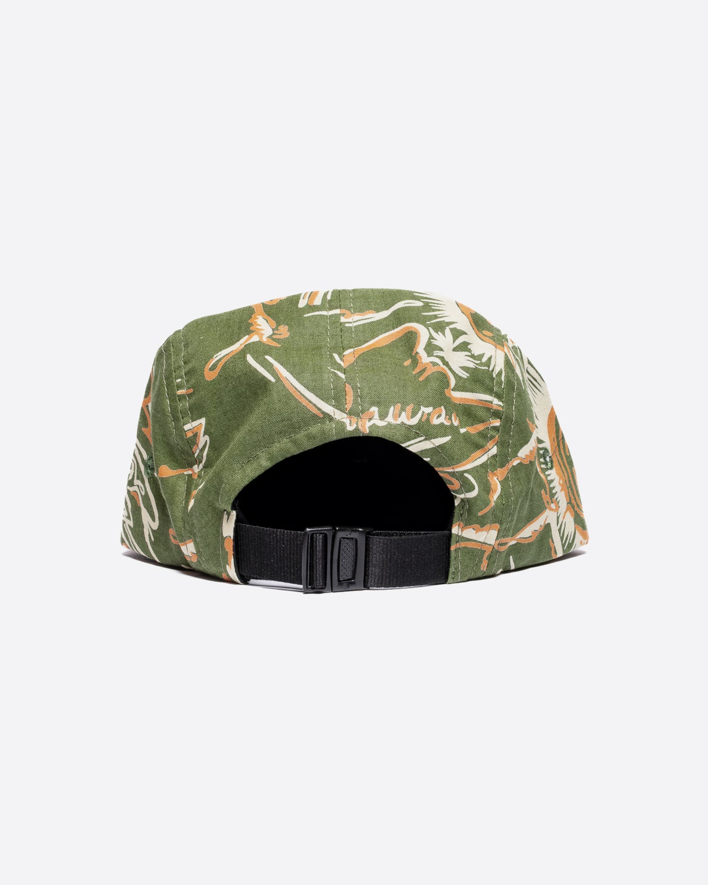 5 Panel Cap Casa Print Green