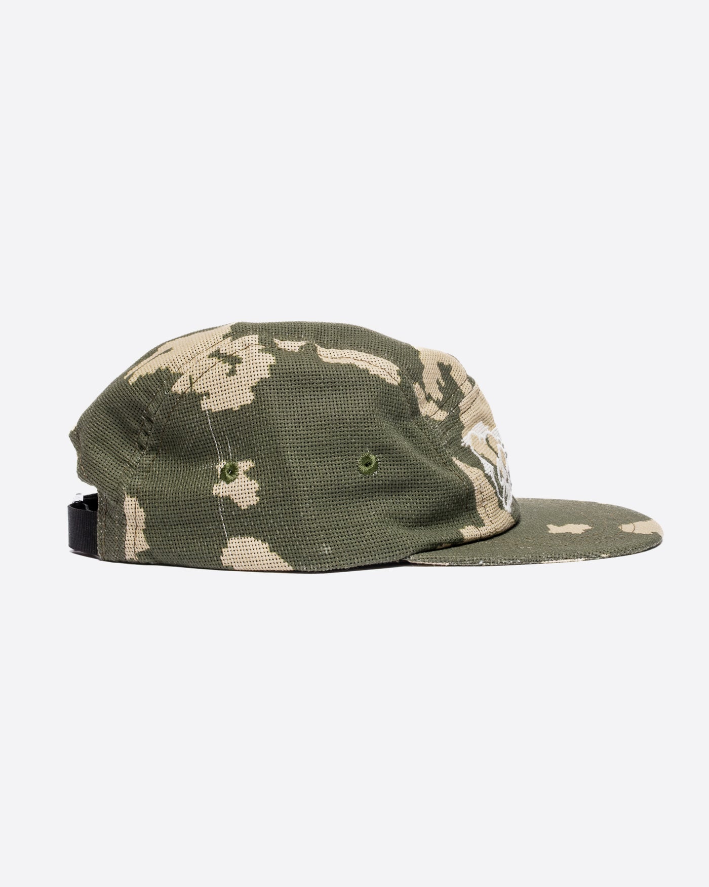 5 Panel Cap Cloud Camo Mesh Light Green/Off White