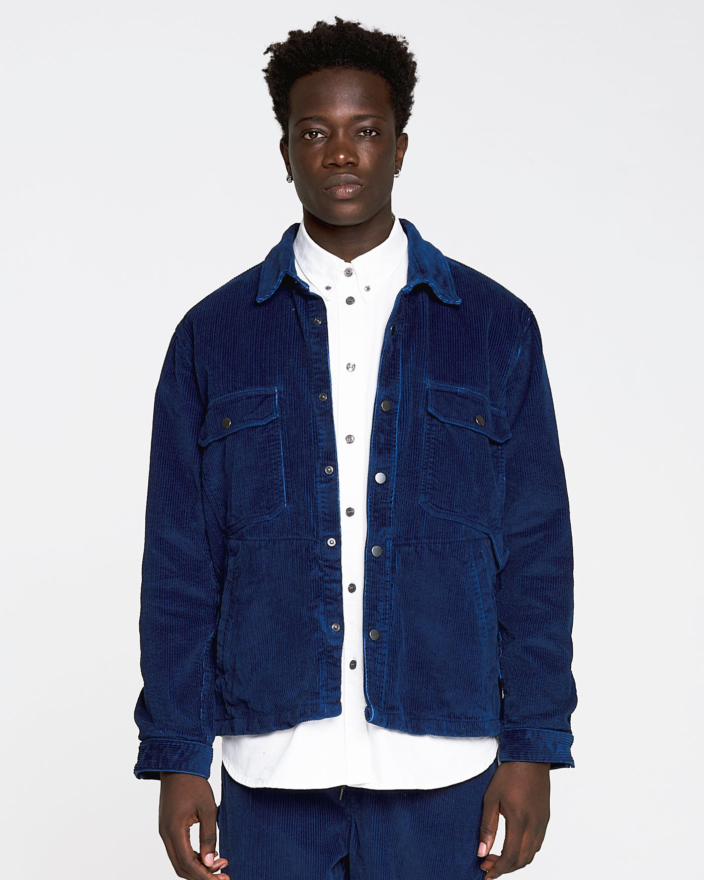 Troy Shirt Indigo Cords Indigo