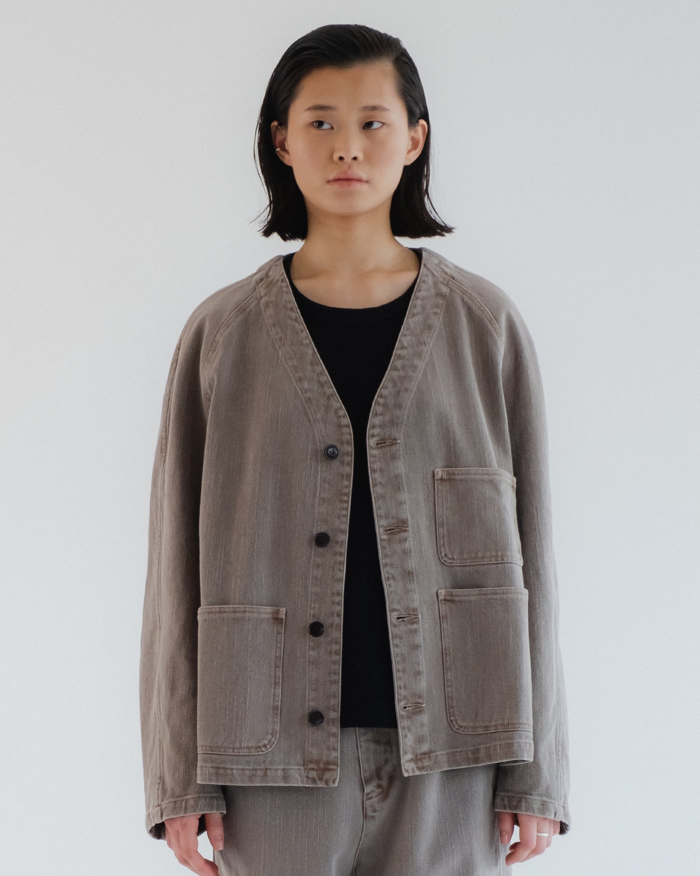 Loco Jacket Obi Cotton Siroco