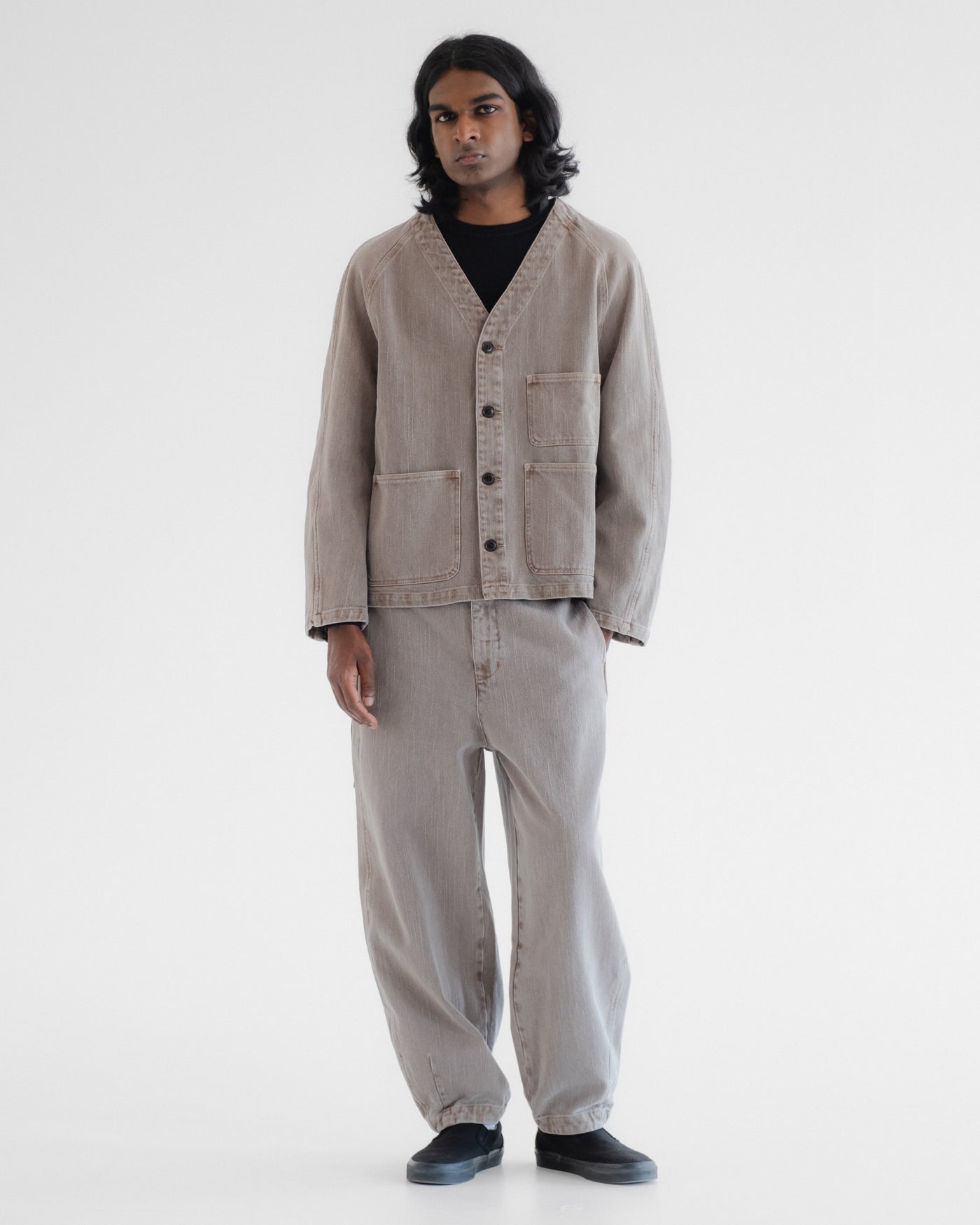 Loco Jacket Obi Cotton Siroco