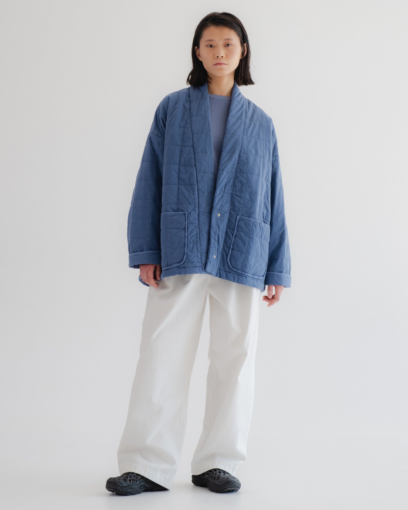 G.o.D Edo Jacket Cotton Quilt Infinity Blue