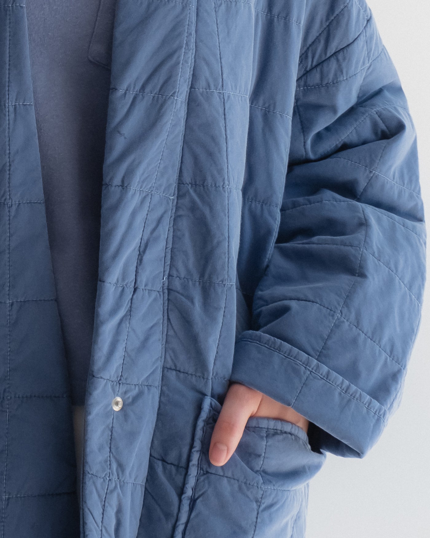 G.o.D Edo Jacket Cotton Quilt Infinity Blue