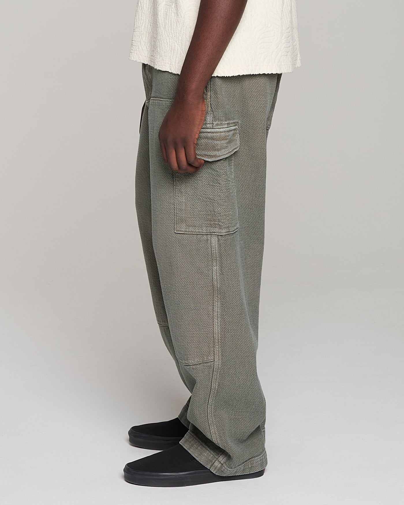 Cargo Pants A-Gi Cotton Grape Leaf