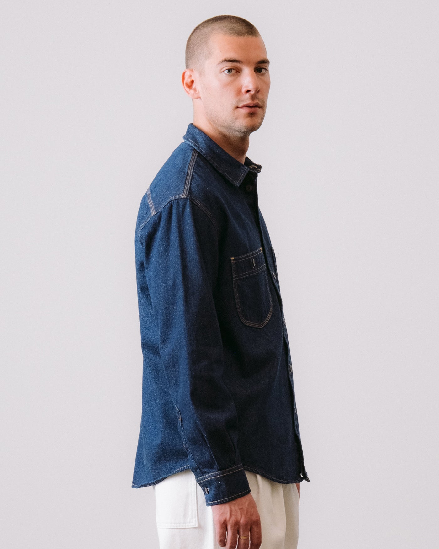 Mechanic Shirt Delhi Denim Blue/Stone Wash