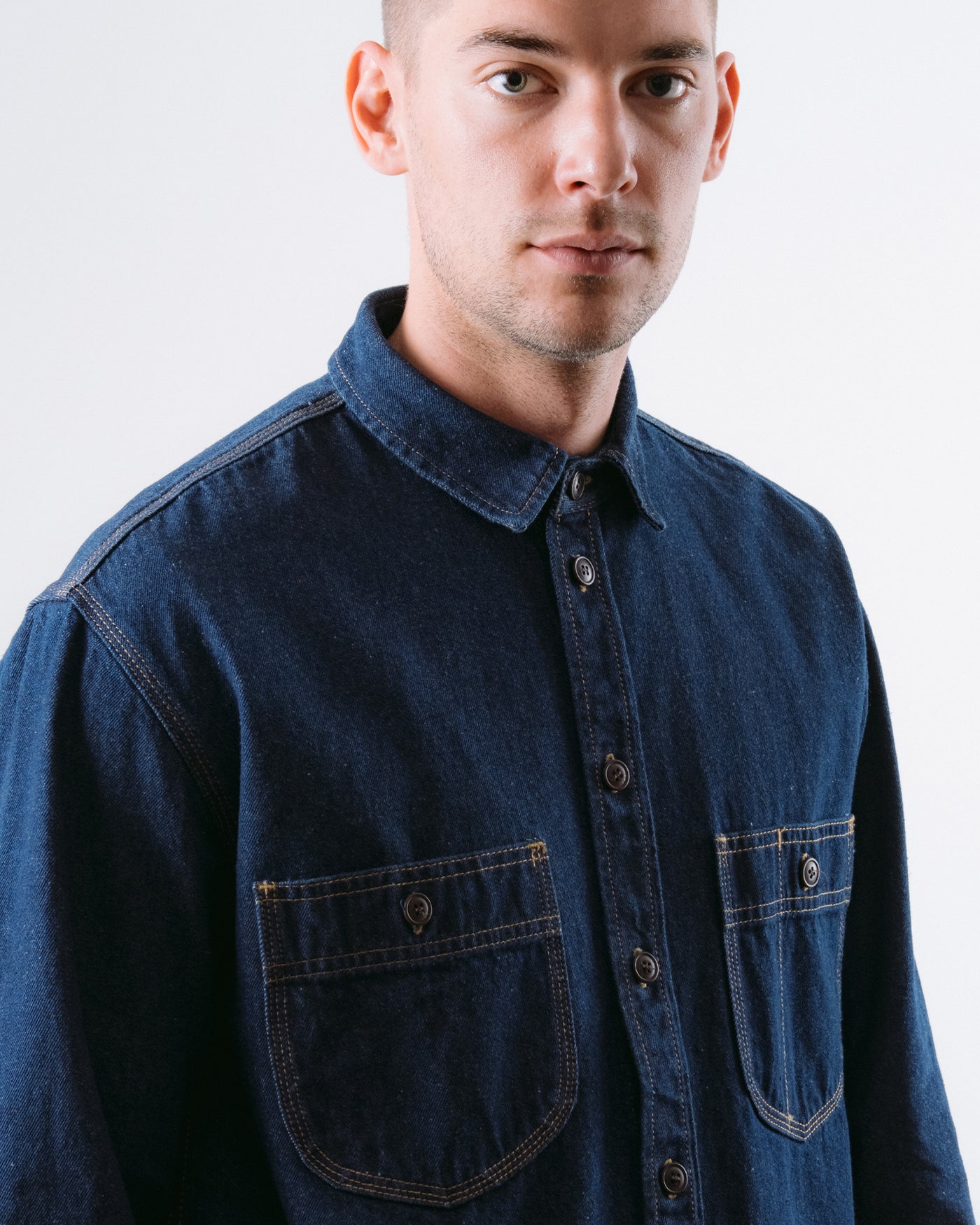 Mechanic Shirt Delhi Denim Blue/Stone Wash