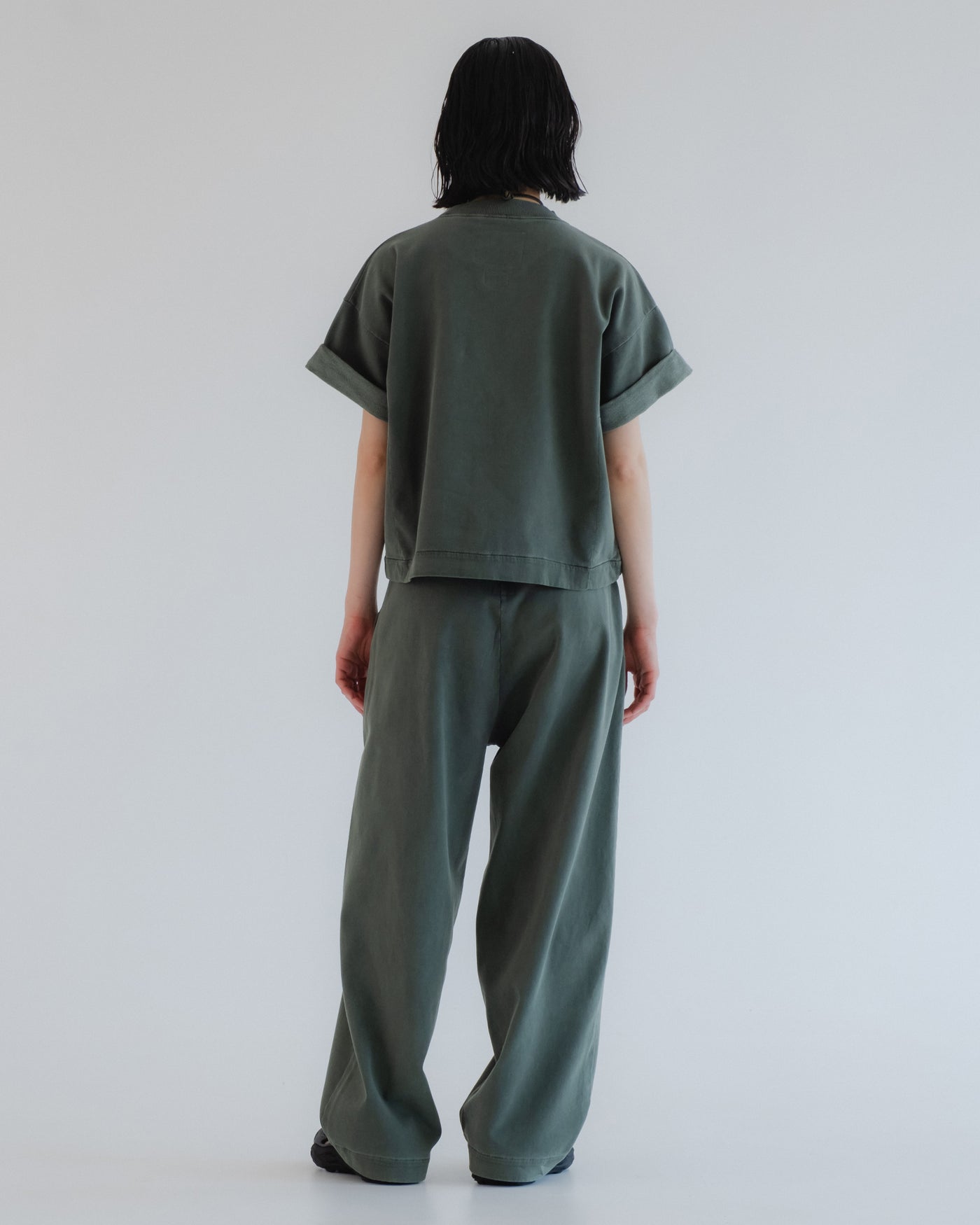 Reformer Pants Twill Jersey Forest Green