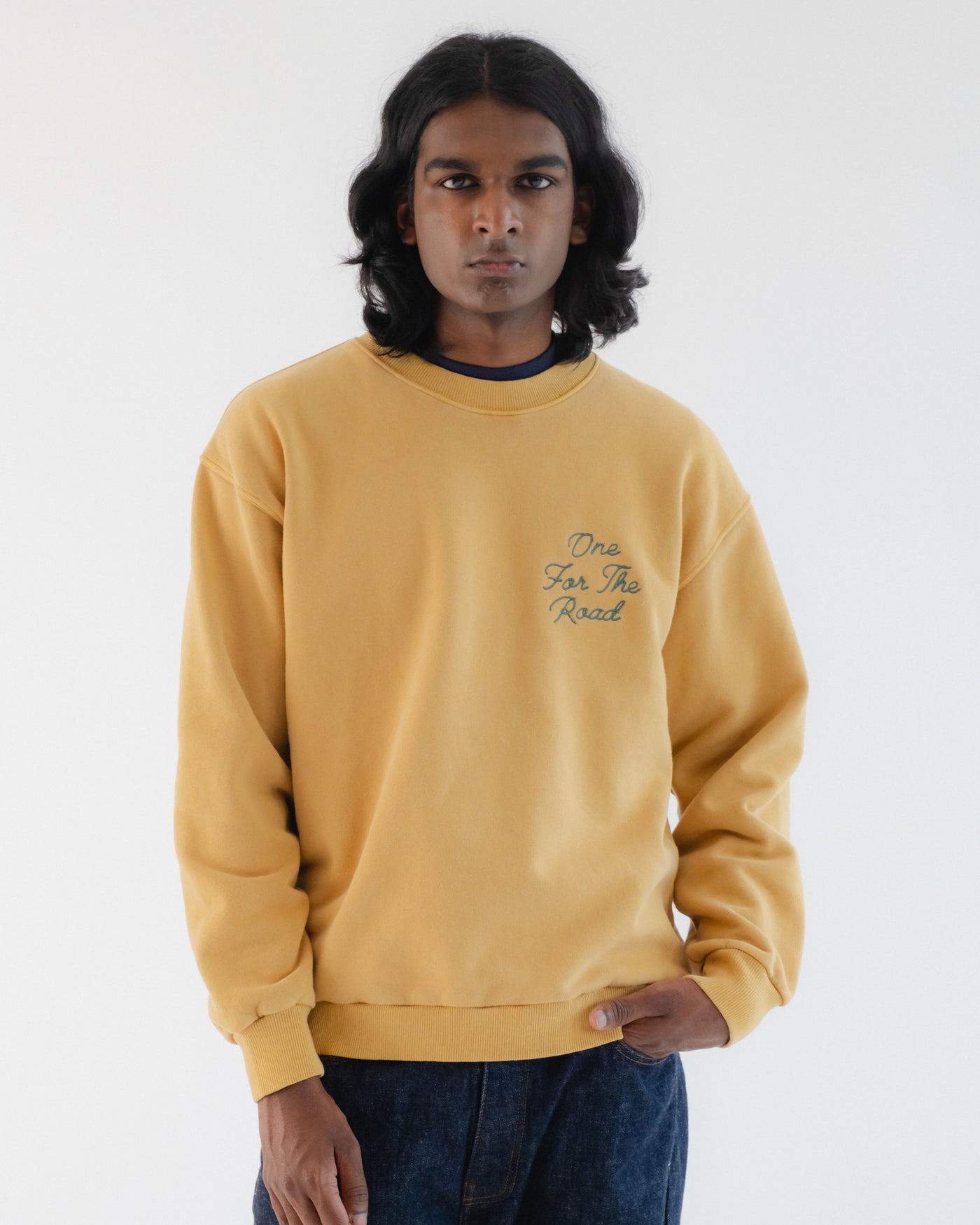 Detroit Sweater Basic Fleece Honey