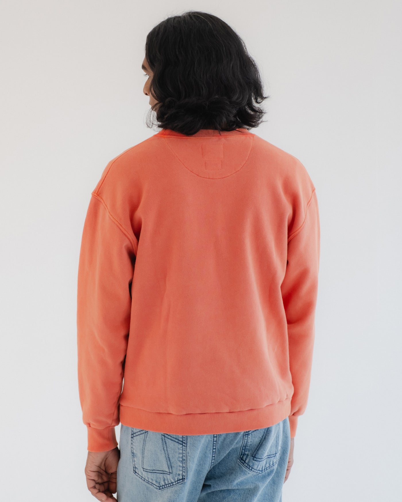 Detroit Sweater Basic Fleece Tangerine