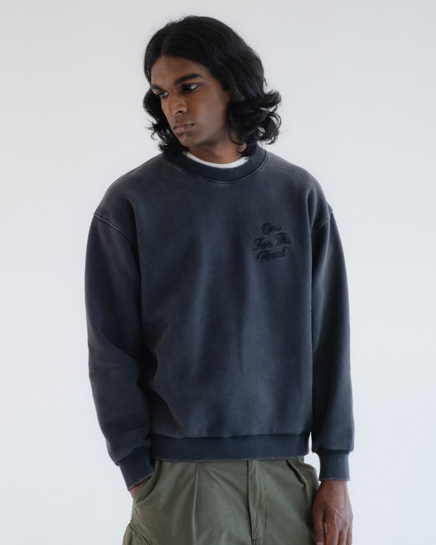 Detroit Sweater Basic Fleece Black