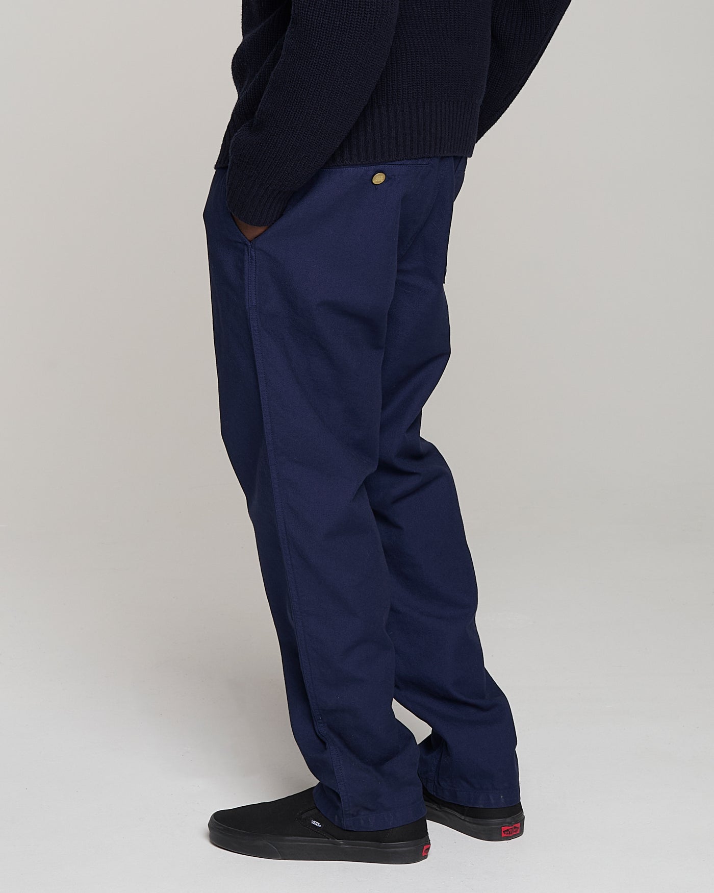 Service Chino Garage Cotton Navy