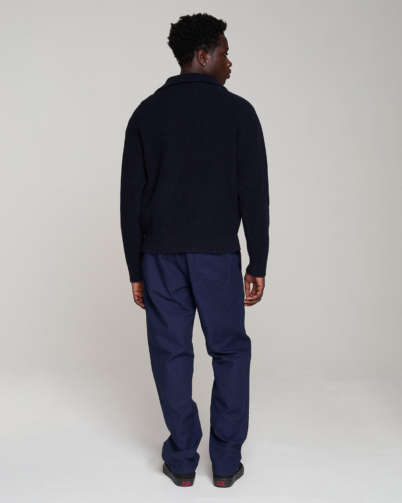 Service Chino Garage Cotton Navy