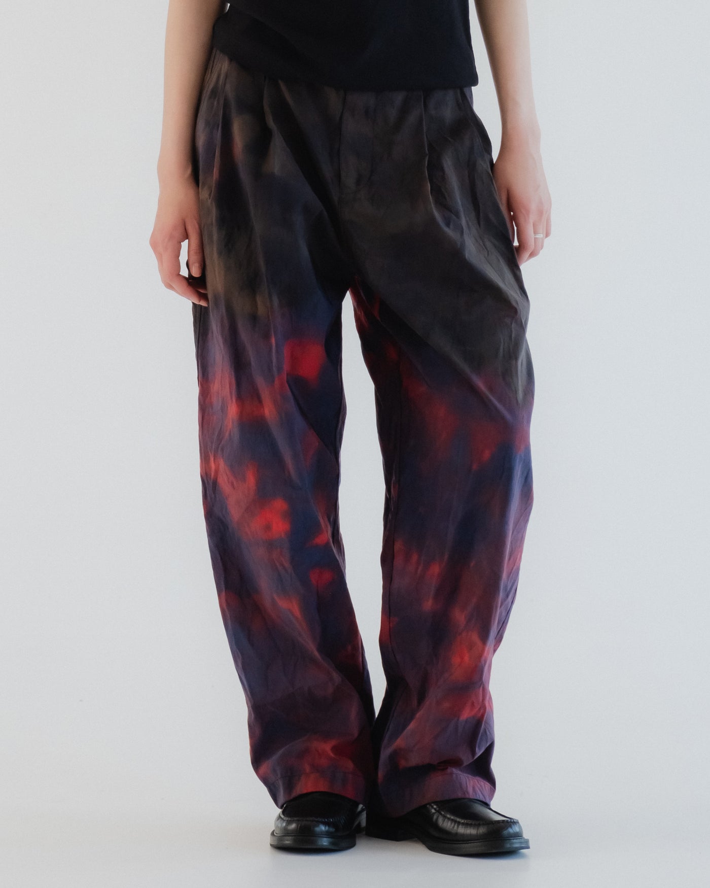 G.o.D Ambassador Pants Tie Dye Nylon Coral