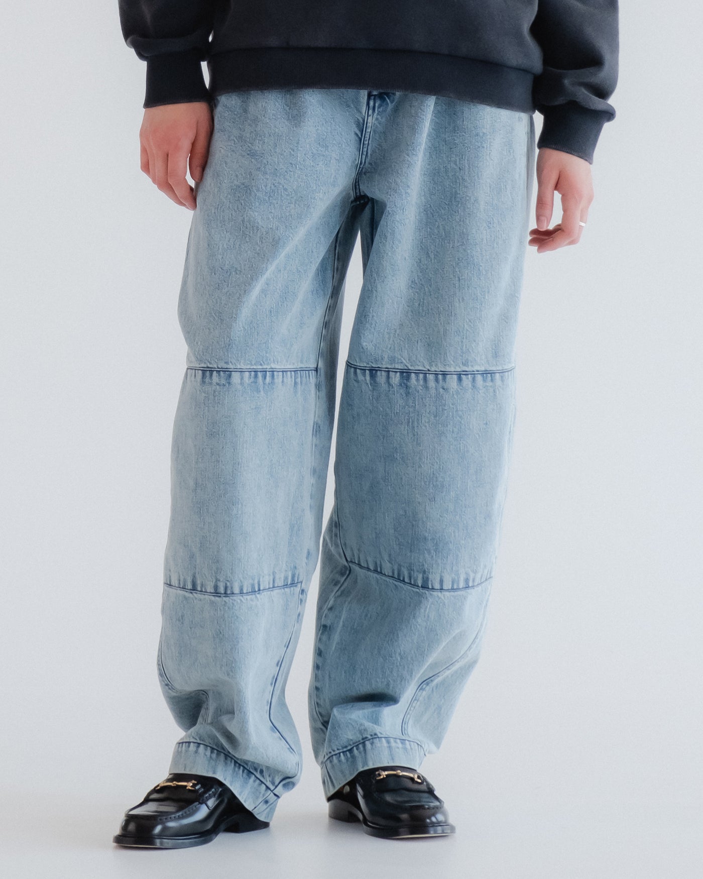 G.o.D Field Chino Salt Lake Denim Blue