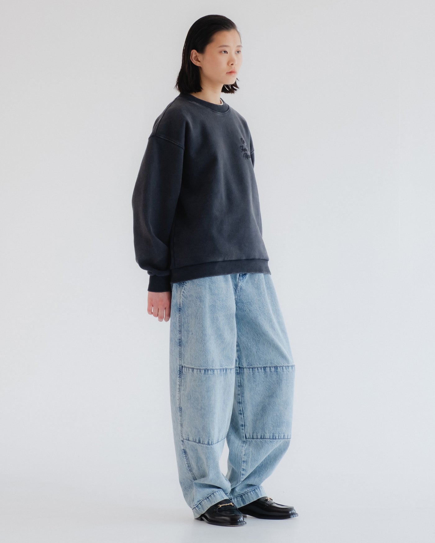 G.o.D Field Chino Salt Lake Denim Blue