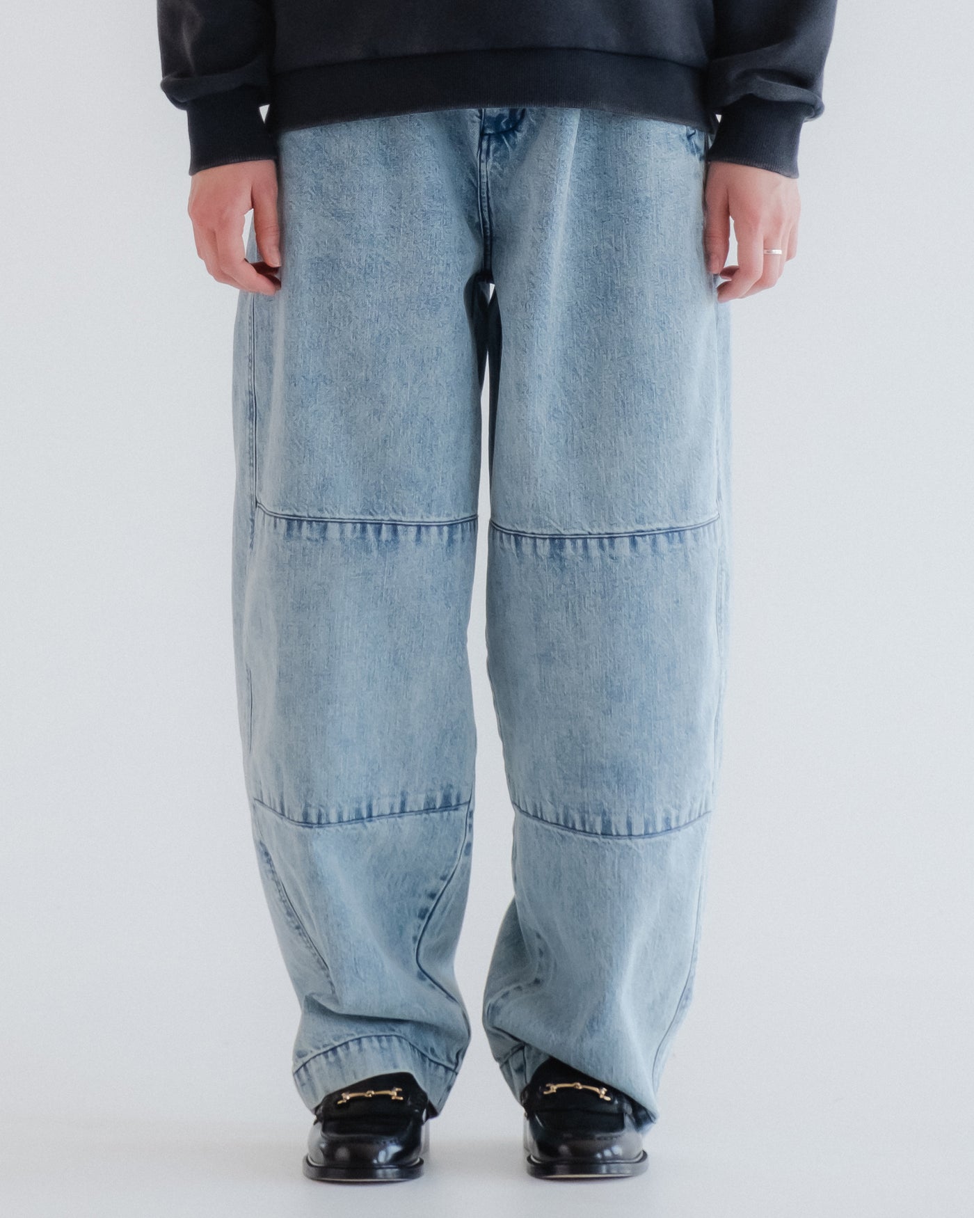 G.o.D Field Chino Salt Lake Denim Blue