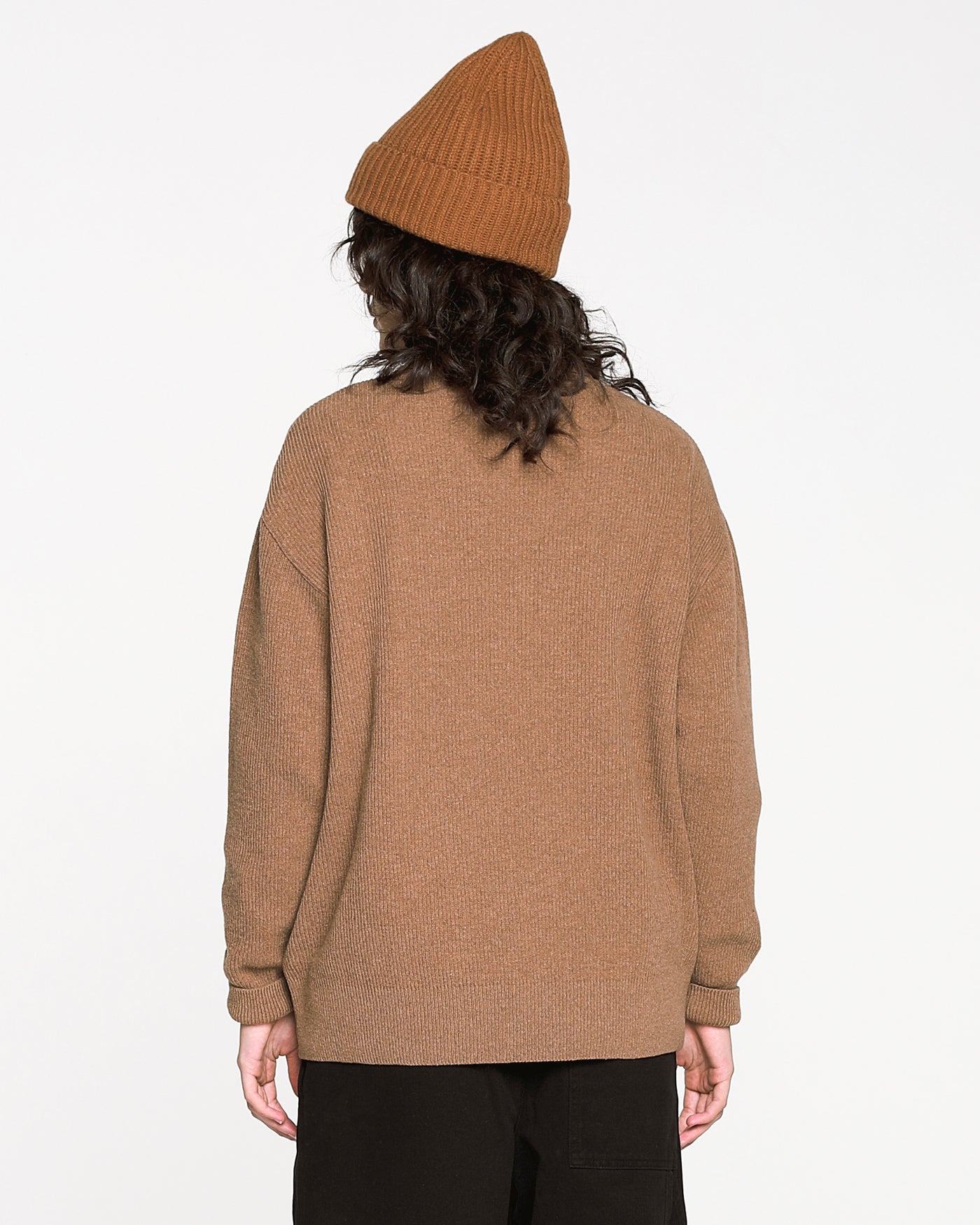 G.o.D Rugby Sweater Yarn Delta Camel