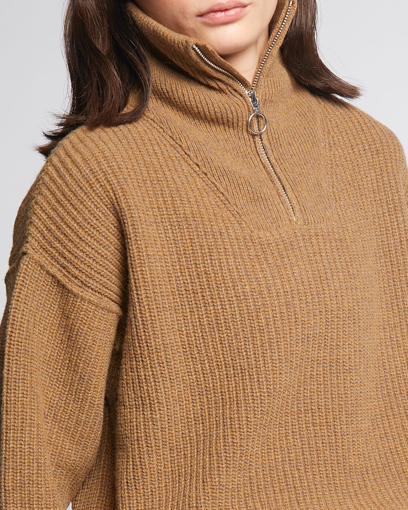 G.o.D Fly Deck Sweater Merino Camel